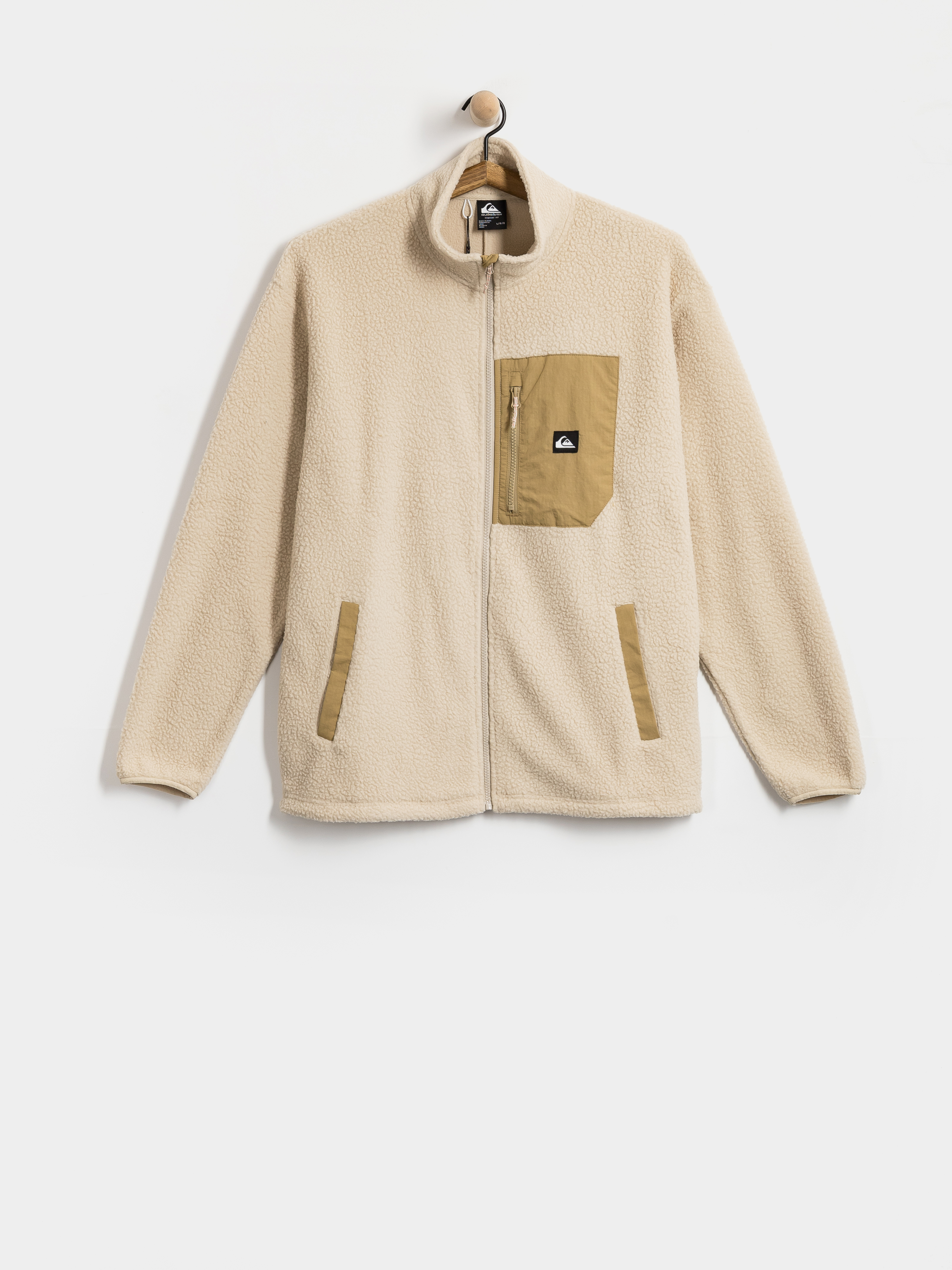 Flísová mikina Quiksilver Clean Coast Fz (peyote)