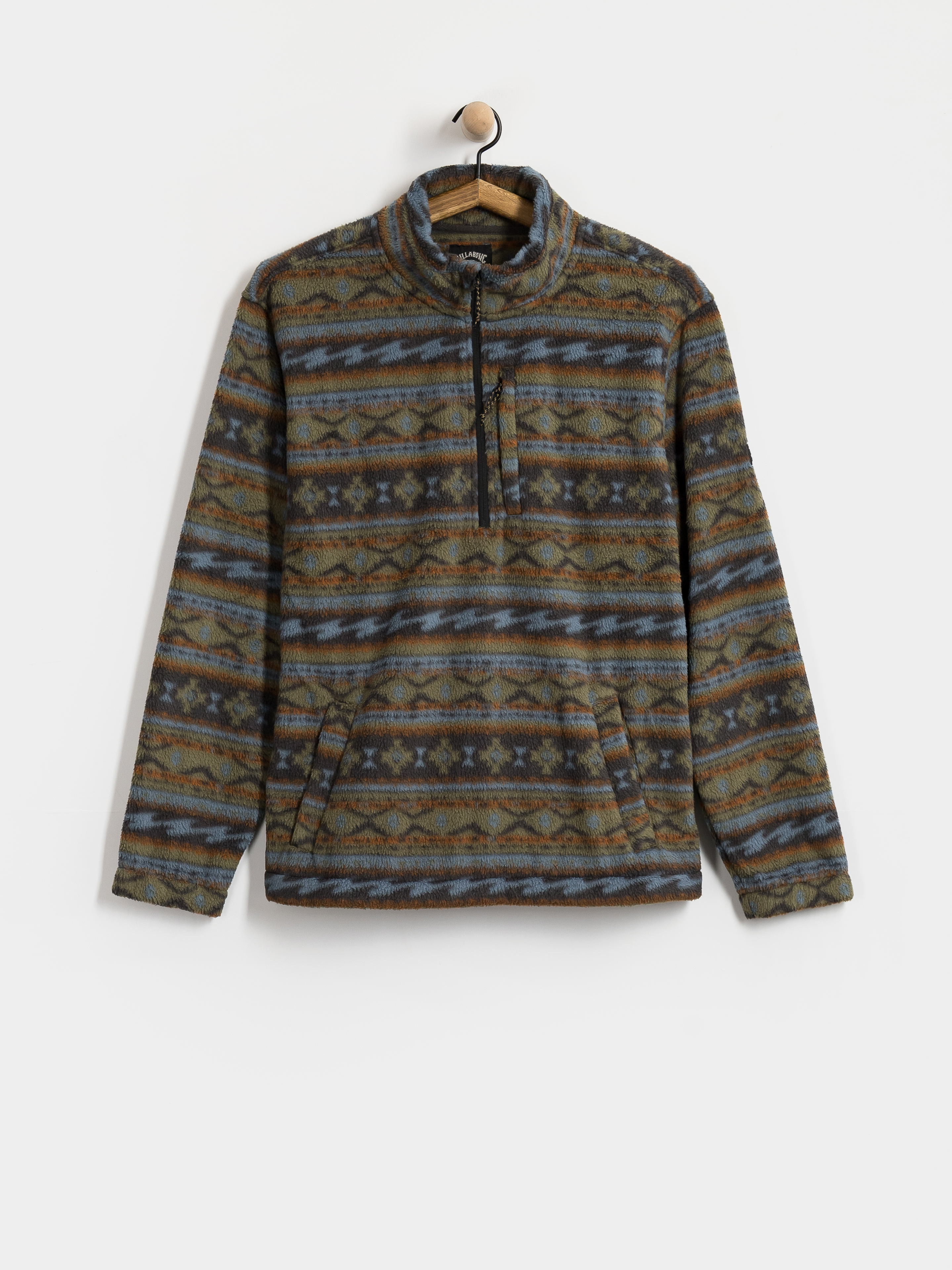 Flísová mikina Billabong Boundary Mock Neck