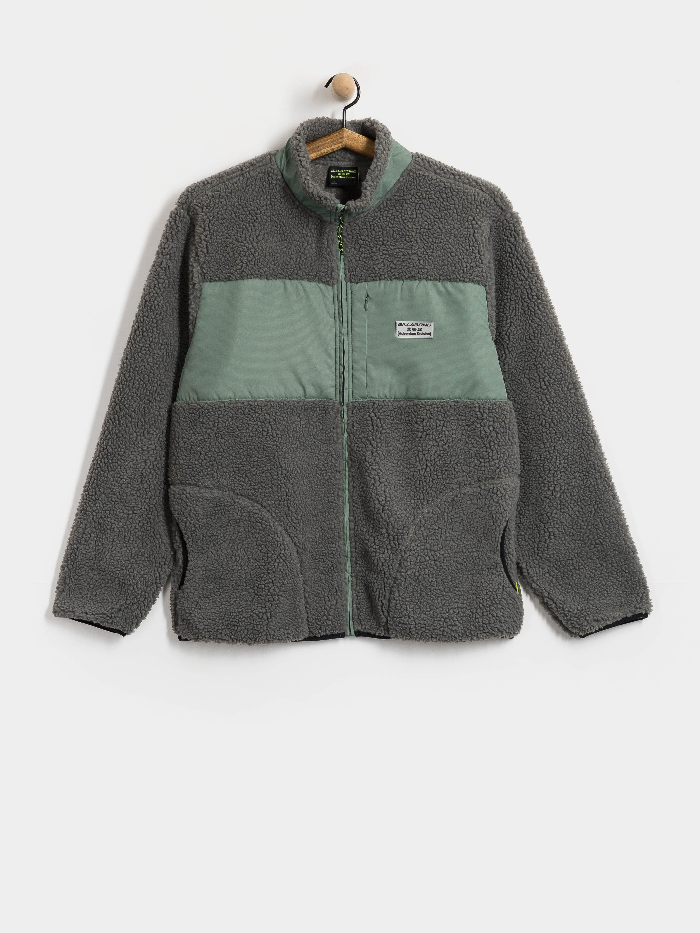 Flísová mikina Billabong Canyon Trail Zip (pewter)