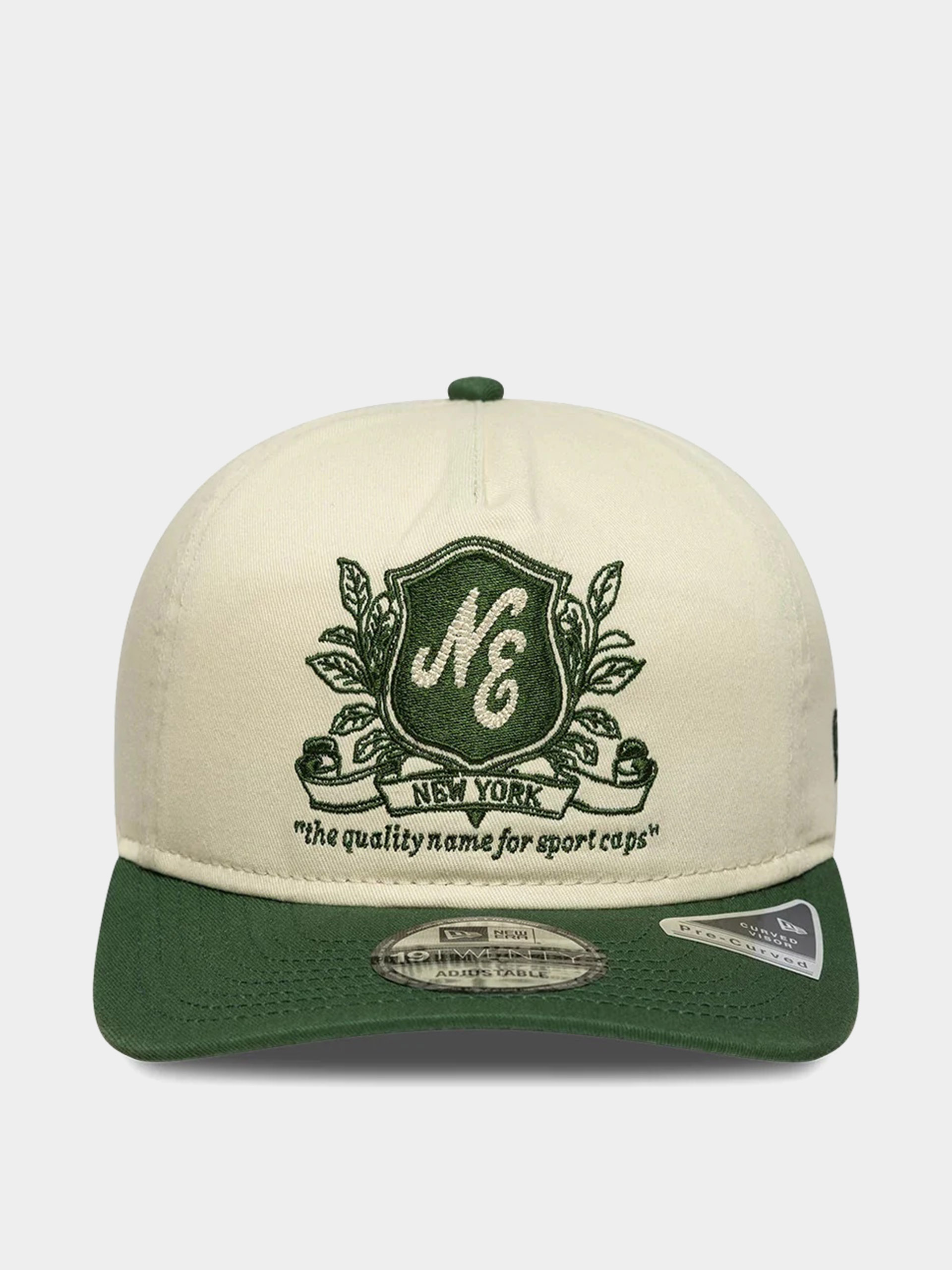 Šiltovka New Era Washed Graphic 19Twenty (light cream/green)