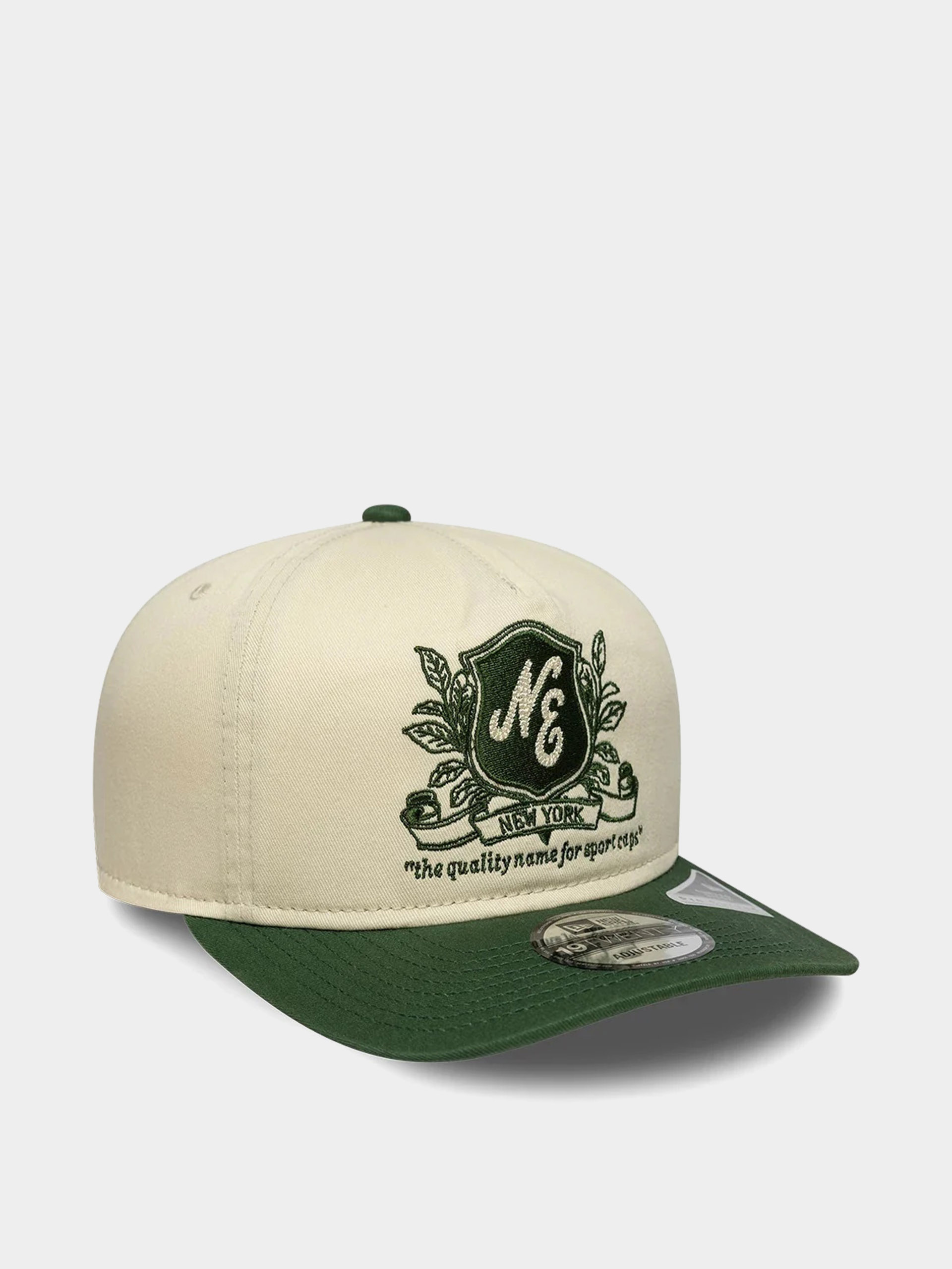Šiltovka New Era Washed Graphic 19Twenty (light cream/green)