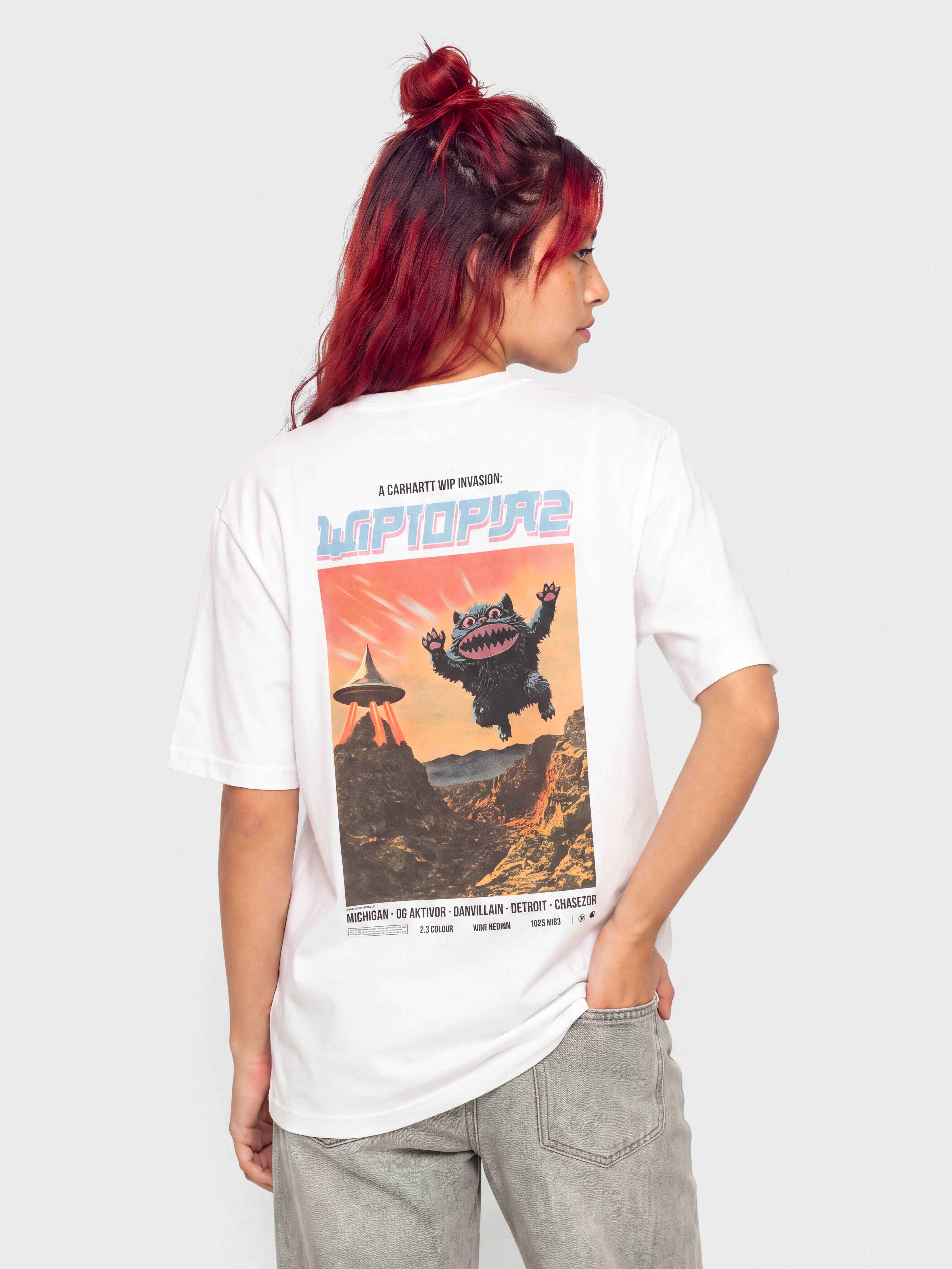 Tričko Carhartt WIP Wiptopia II Wmn (white)