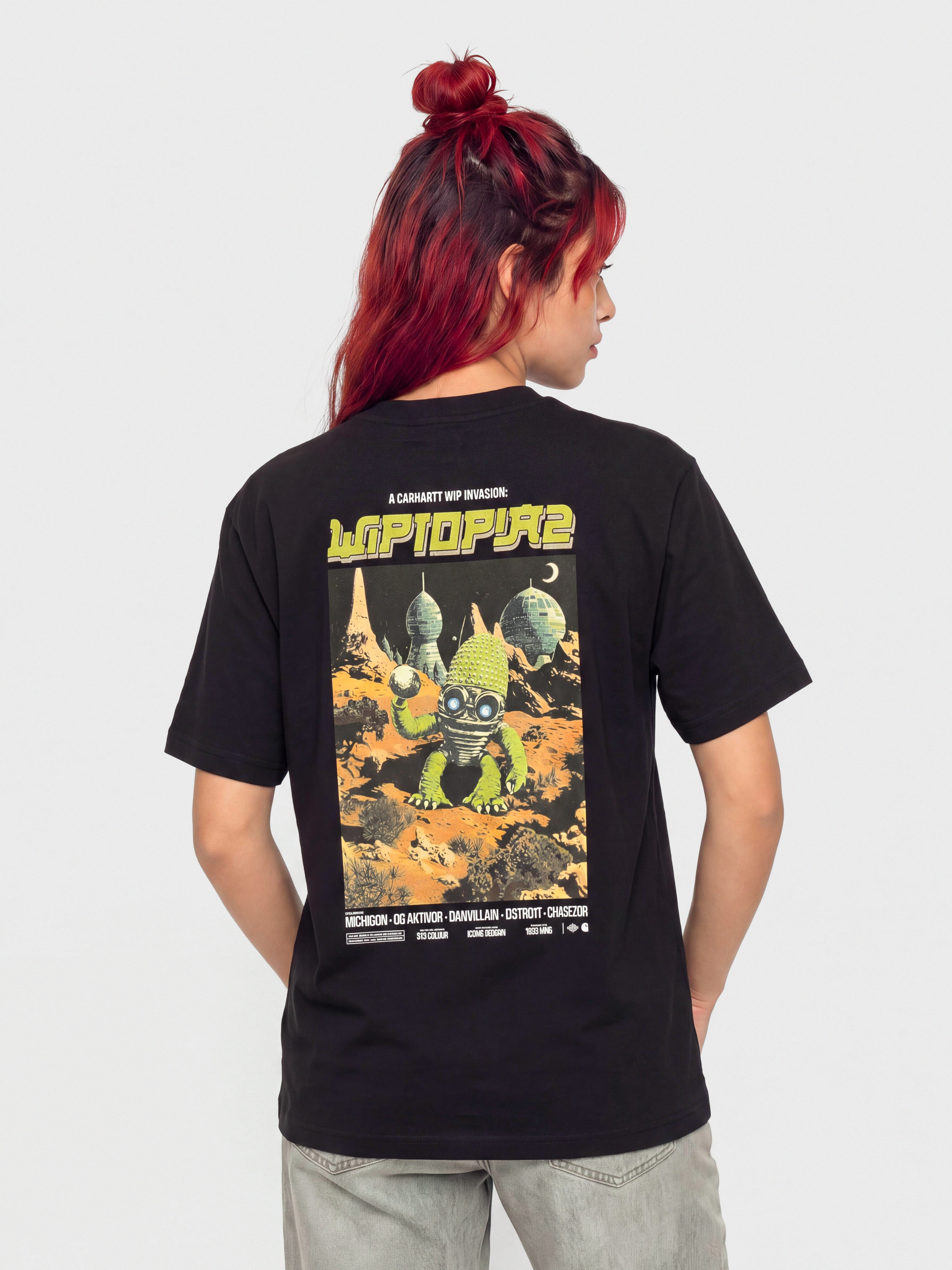 Tričko Carhartt WIP Wiptopia II Wmn (black)