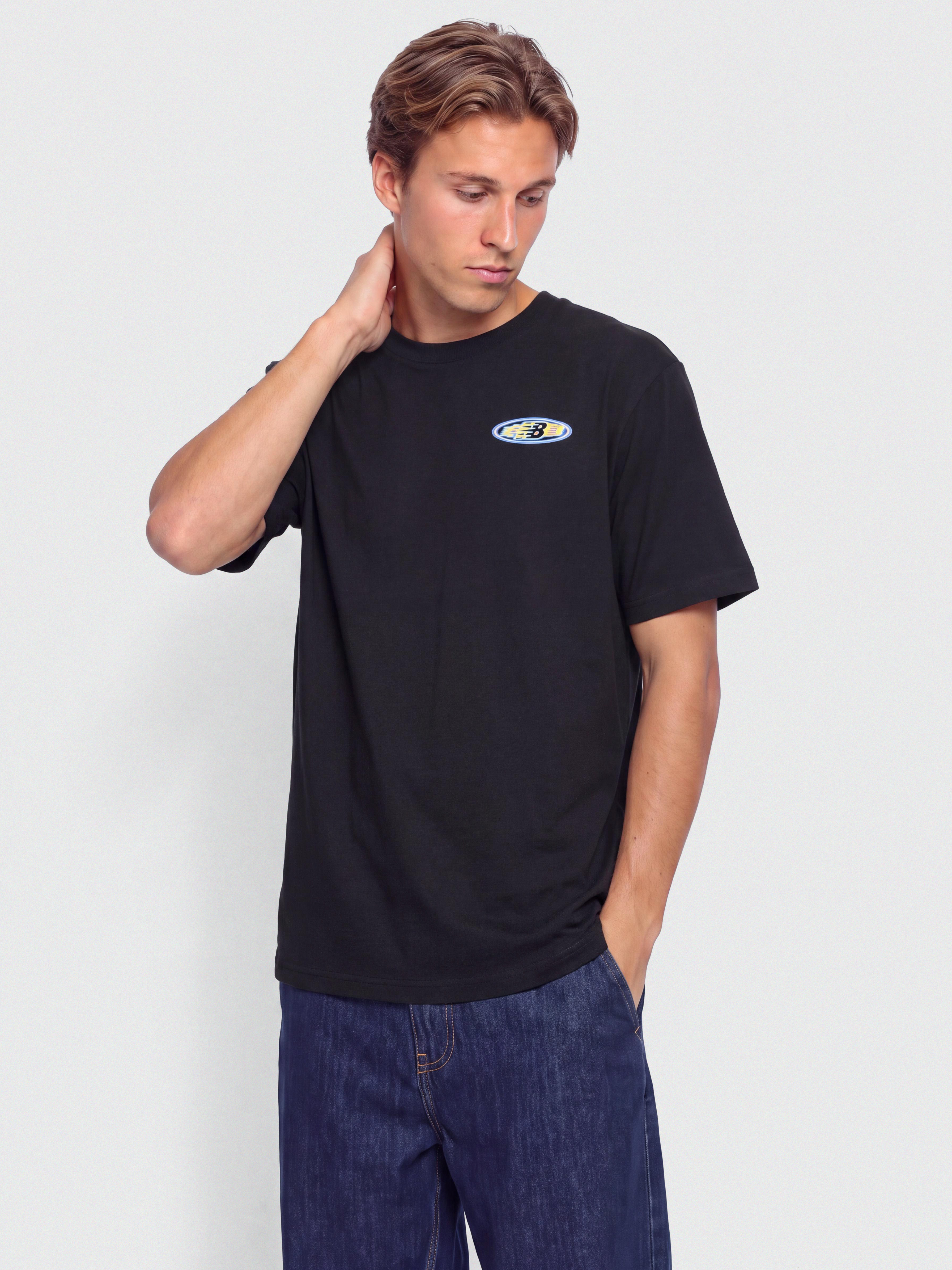 Tričko New Balance Heat Map Forward Thinker (black)