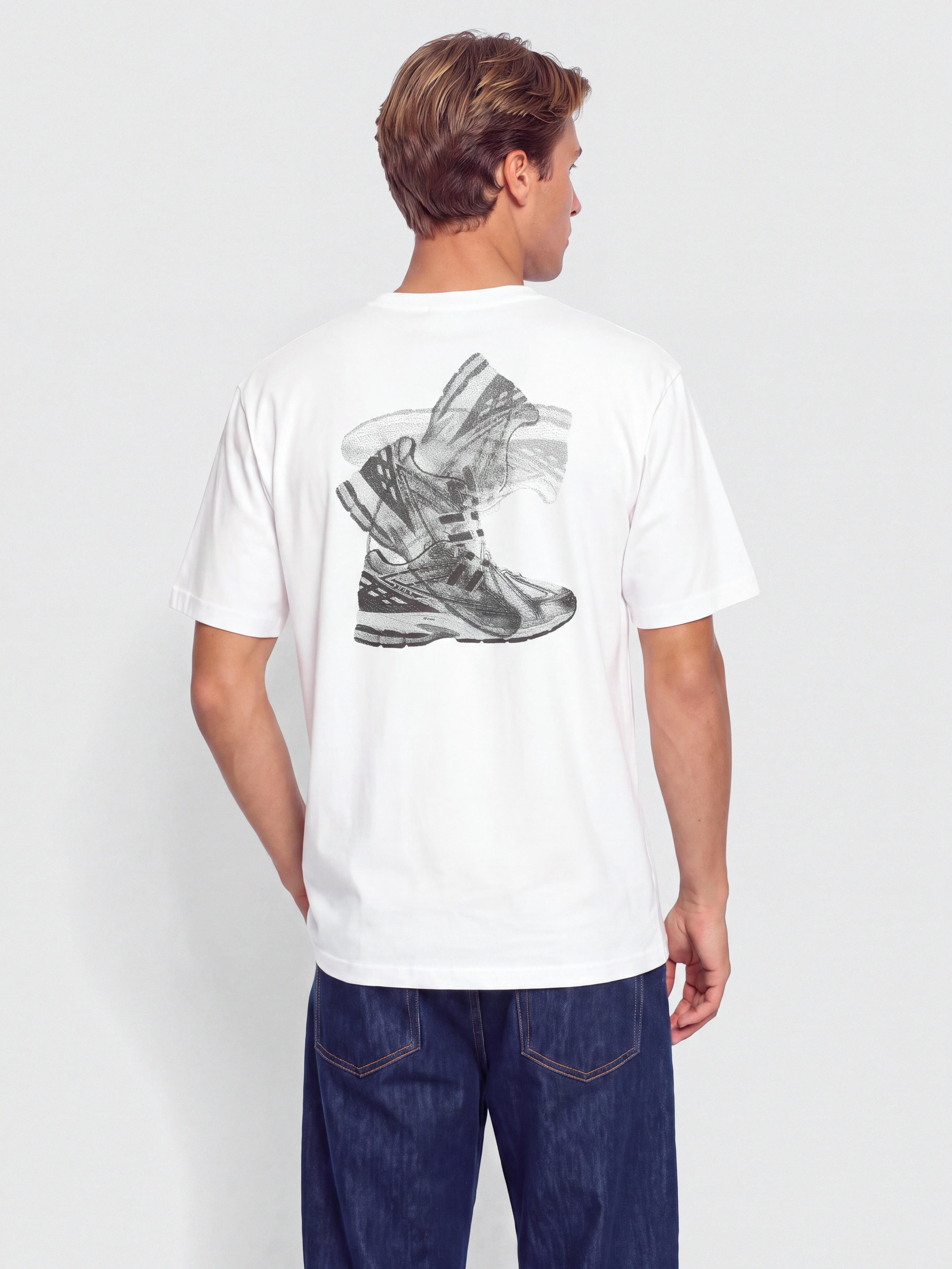 Tričko New Balance Foggy Daze 1906 (white)