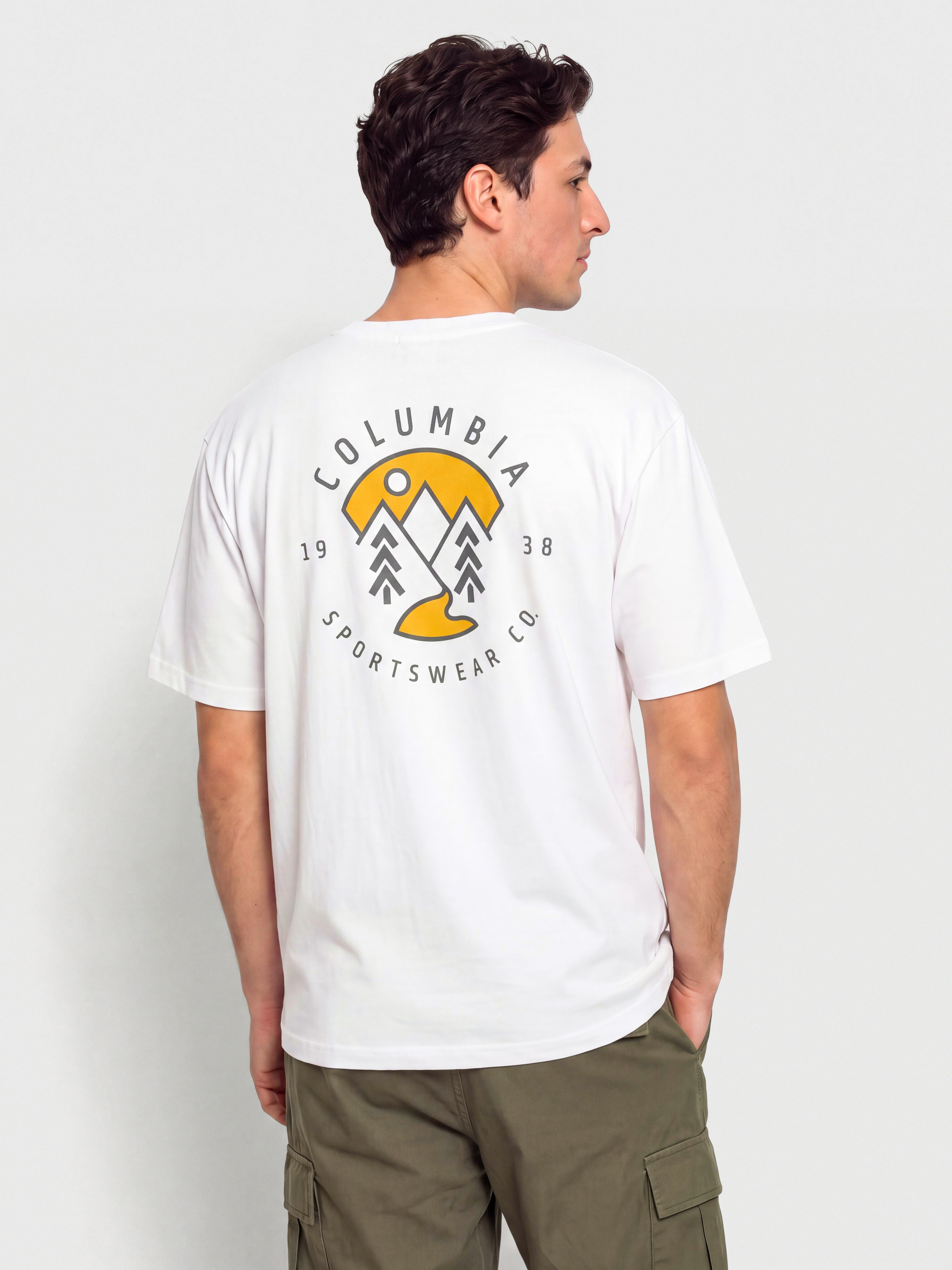 Triu010dko Columbia CSC Outdoor Back Graphic (white/naturall)