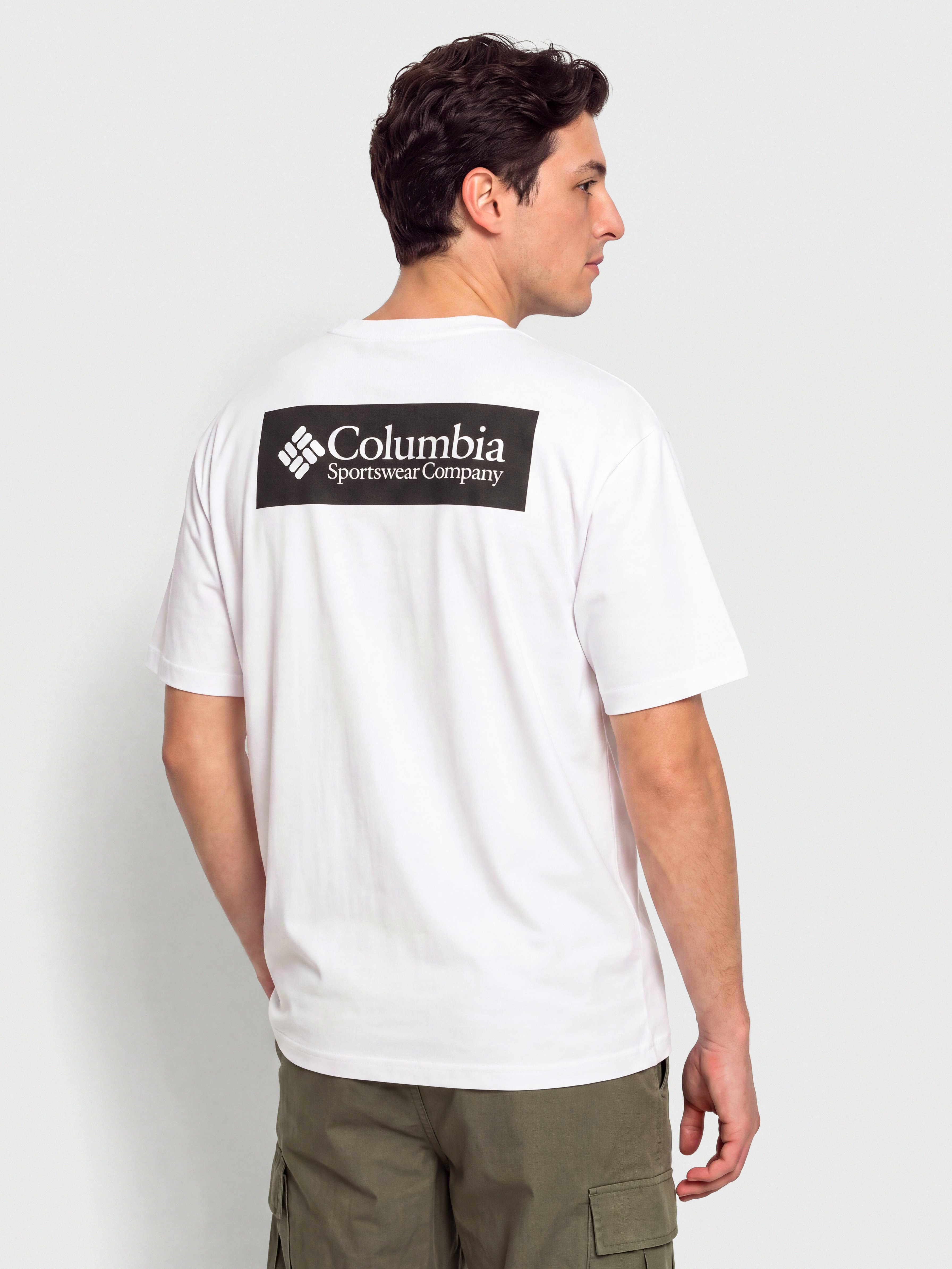Tričko Columbia CSC Heavyweight Iconic (white/csc box logo)