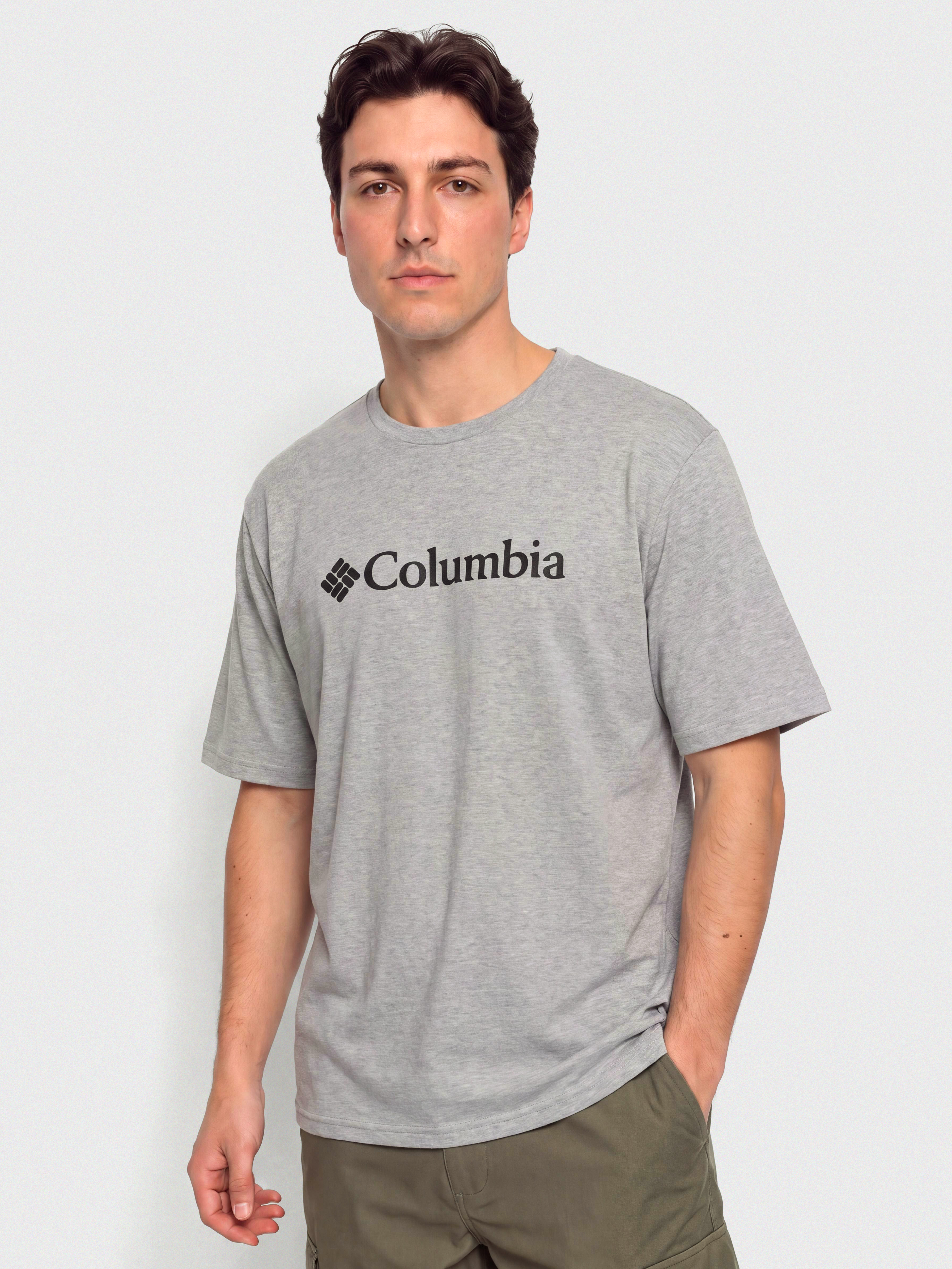 Tričko Columbia CSC Basic Logo (columbia grey heather)