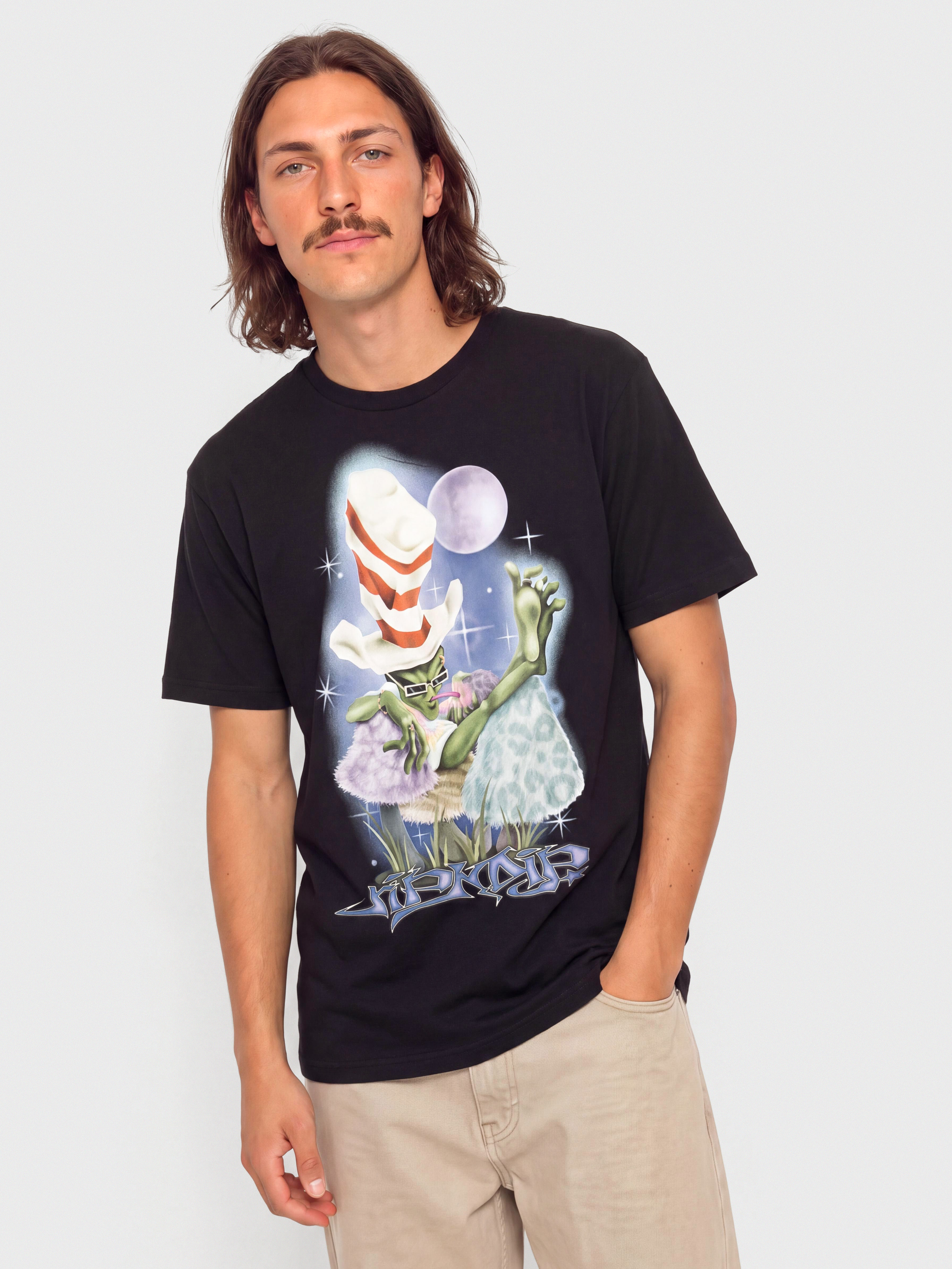 Tričko RipNDip Big Poe (black)