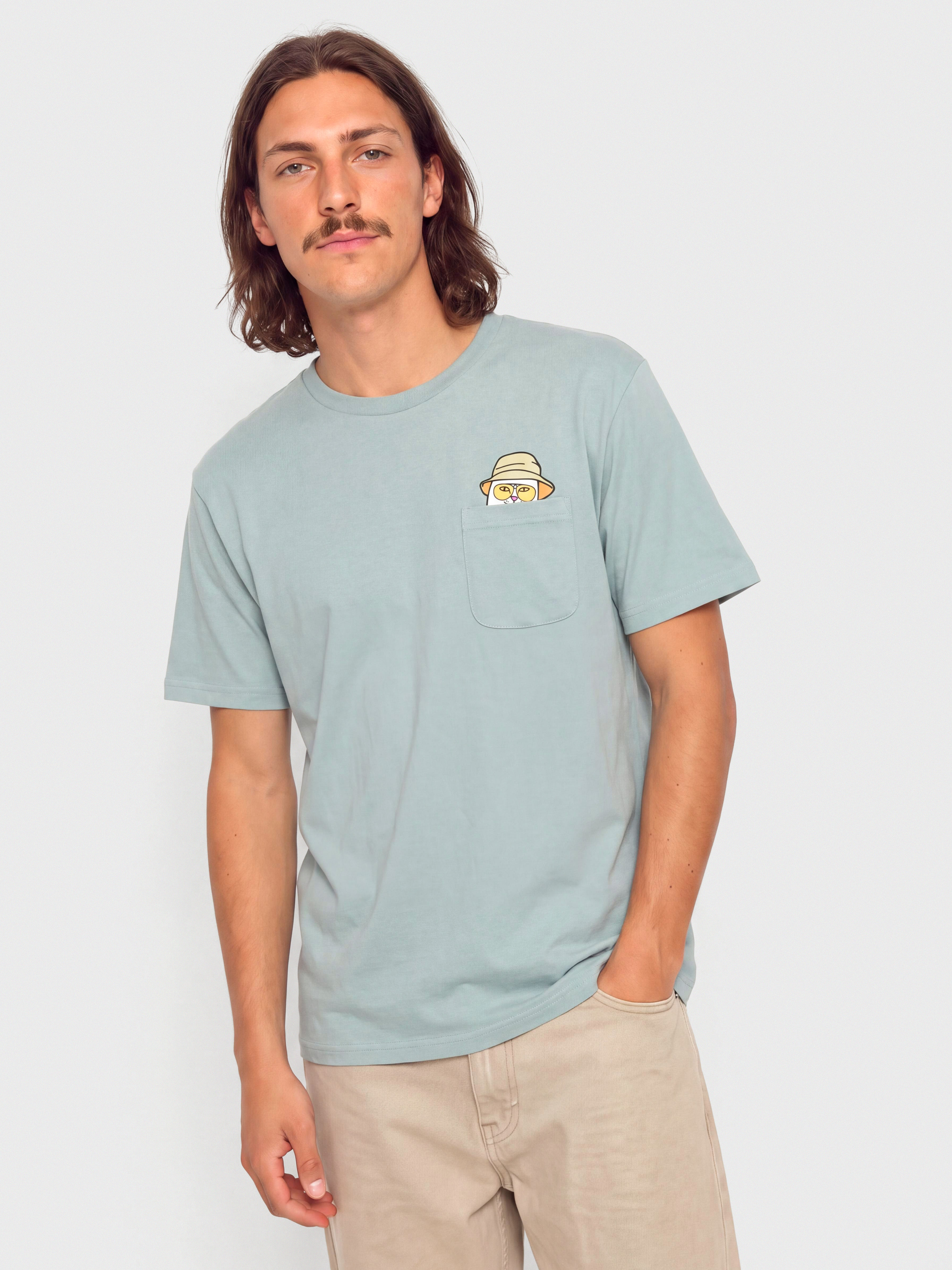 Tričko RipNDip Nermal S Thompson Pocket