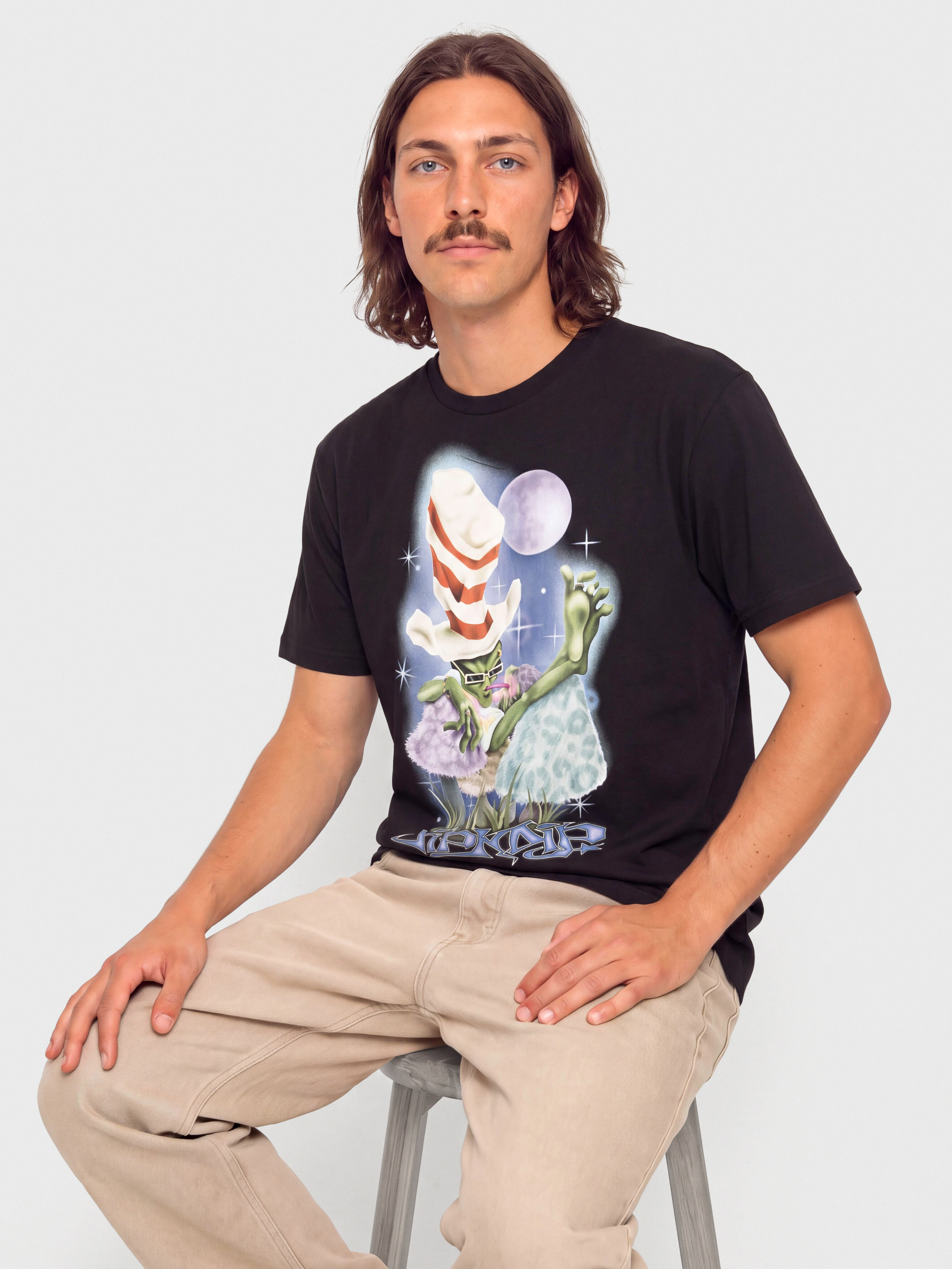 Tričko RipNDip Big Poe (black)
