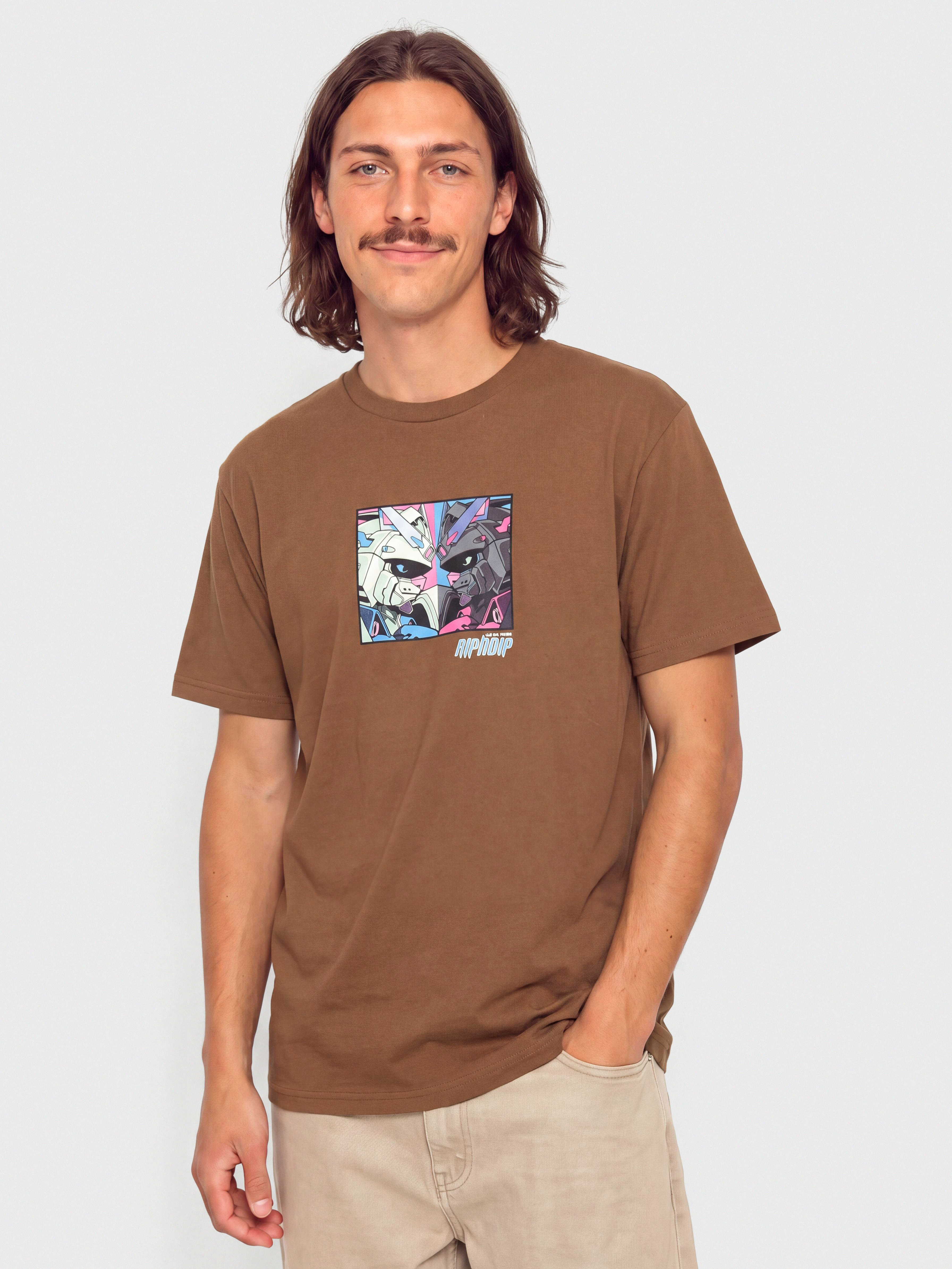 Tričko RipNDip Nermbots (brown)