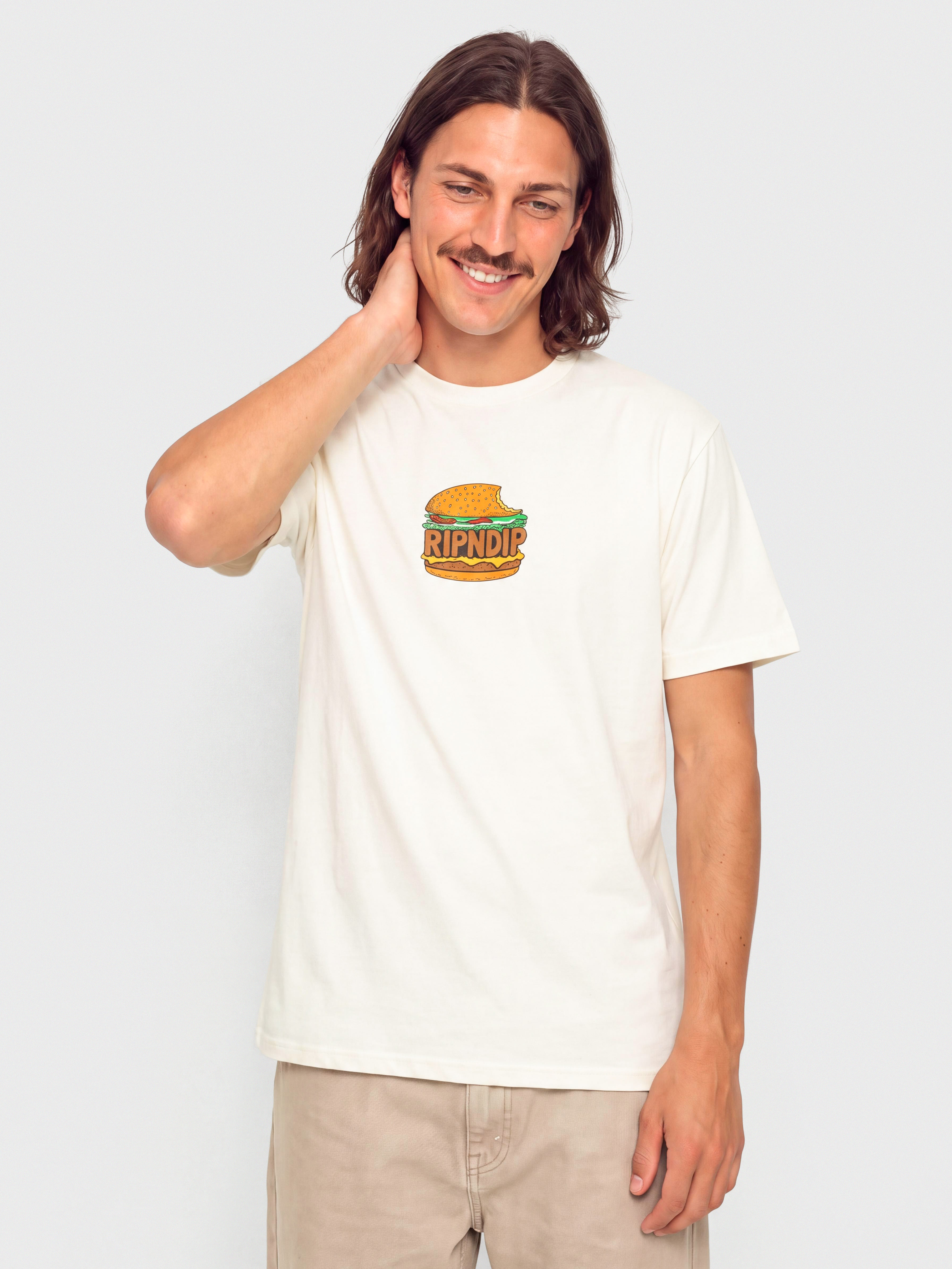 Tričko RipNDip Bite Me (bone)
