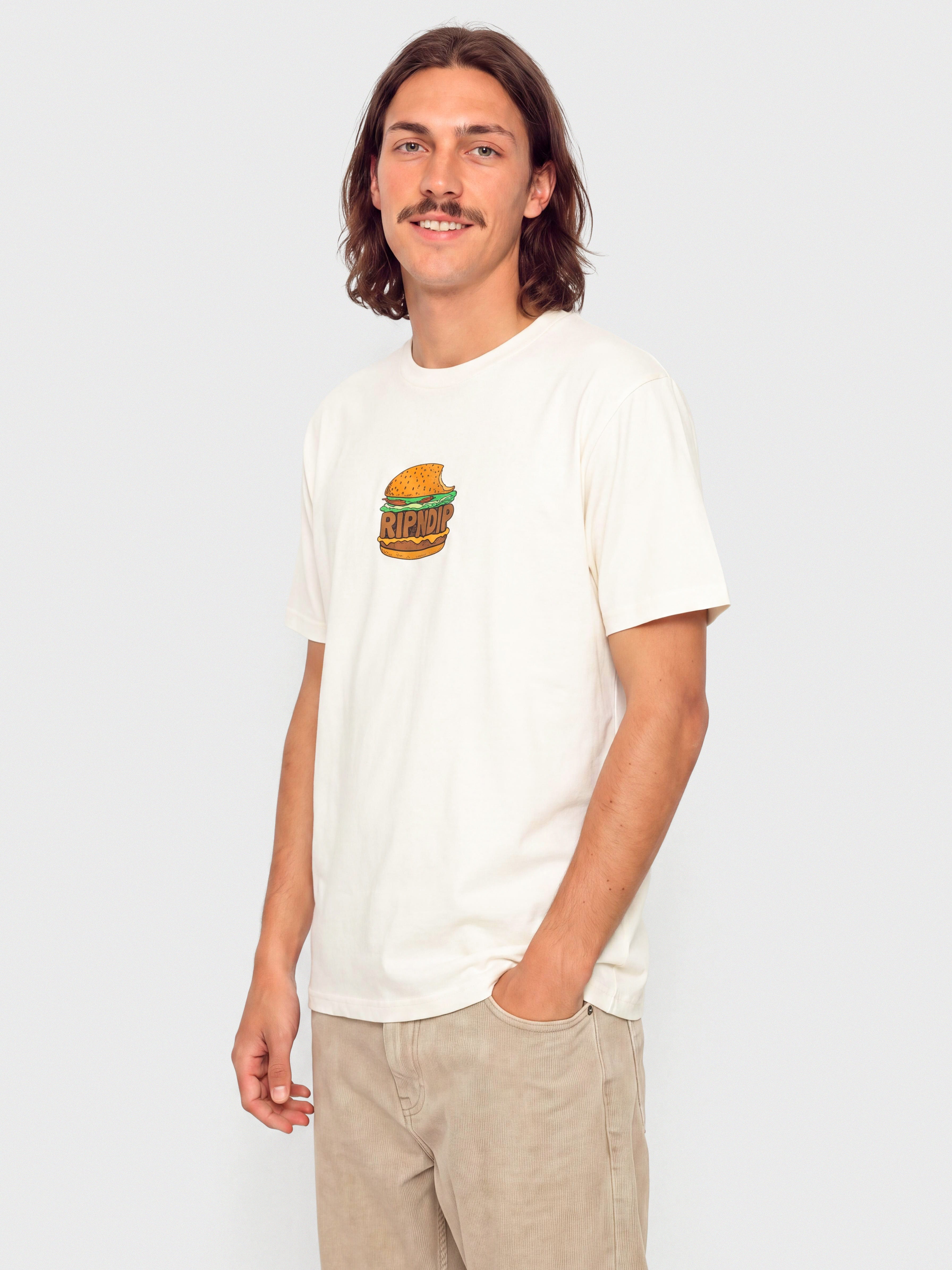 Tričko RipNDip Bite Me (bone)