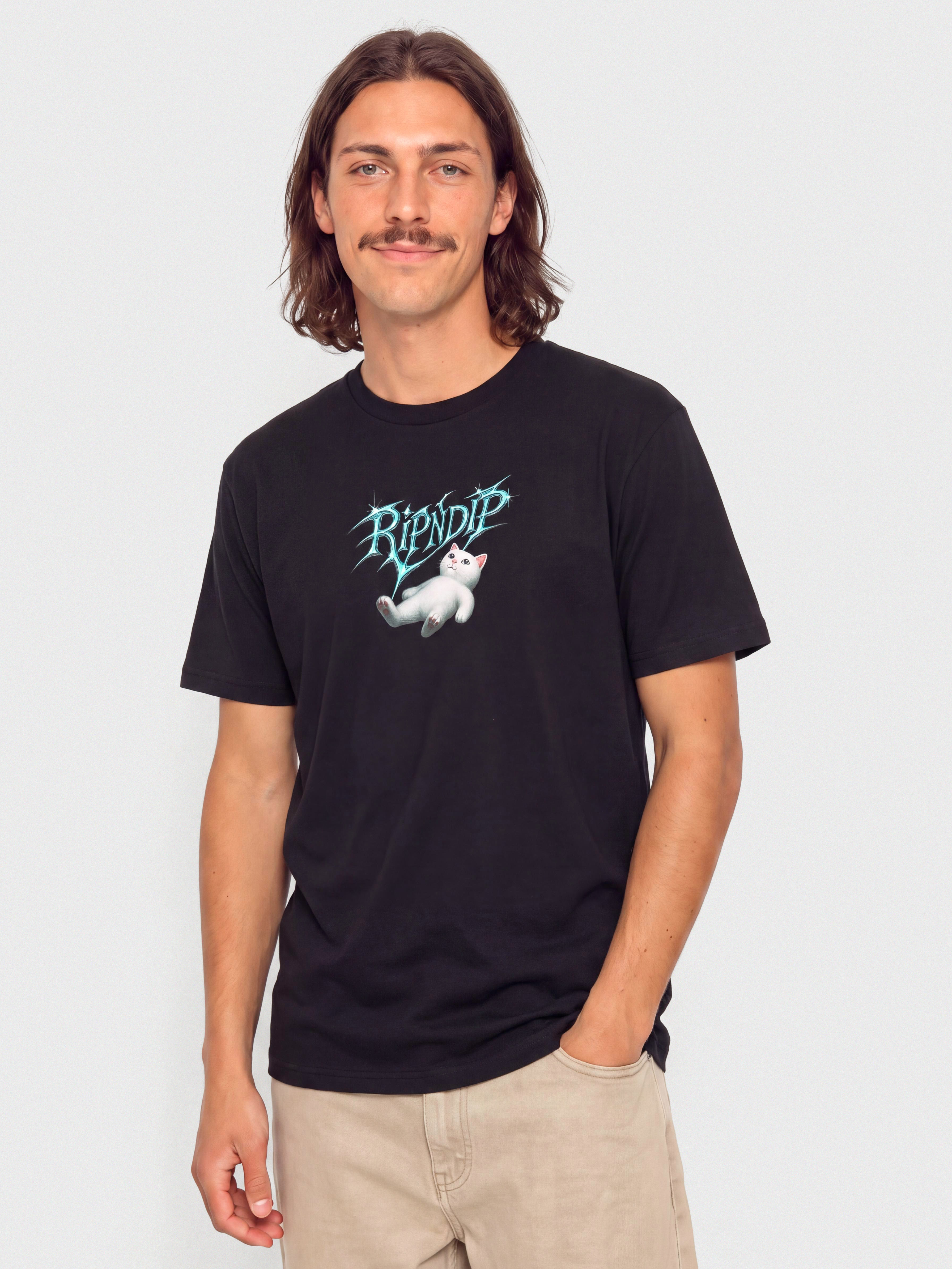 Tričko RipNDip Space Vision (black wash)