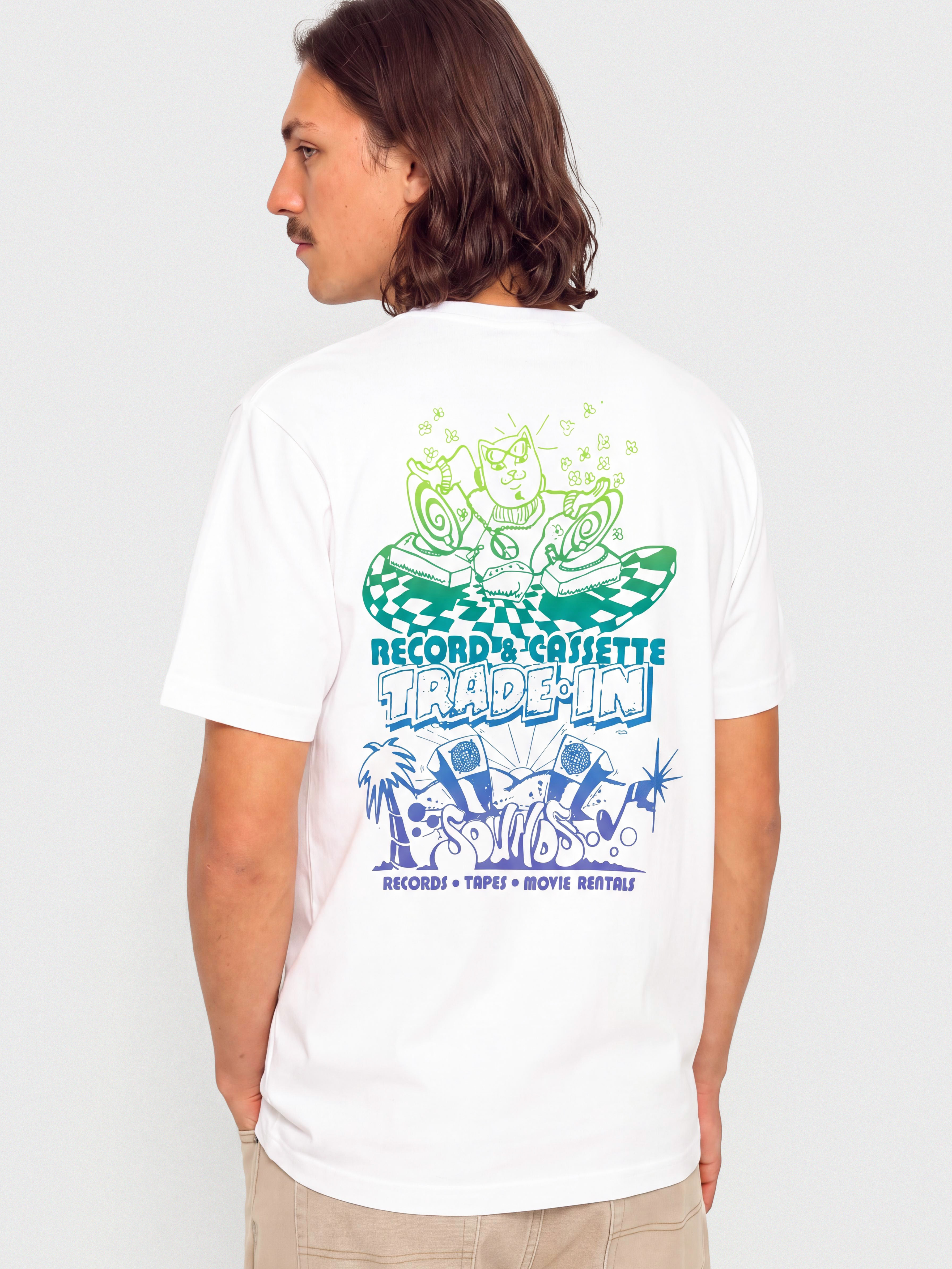 Tričko RipNDip Sounds (white)