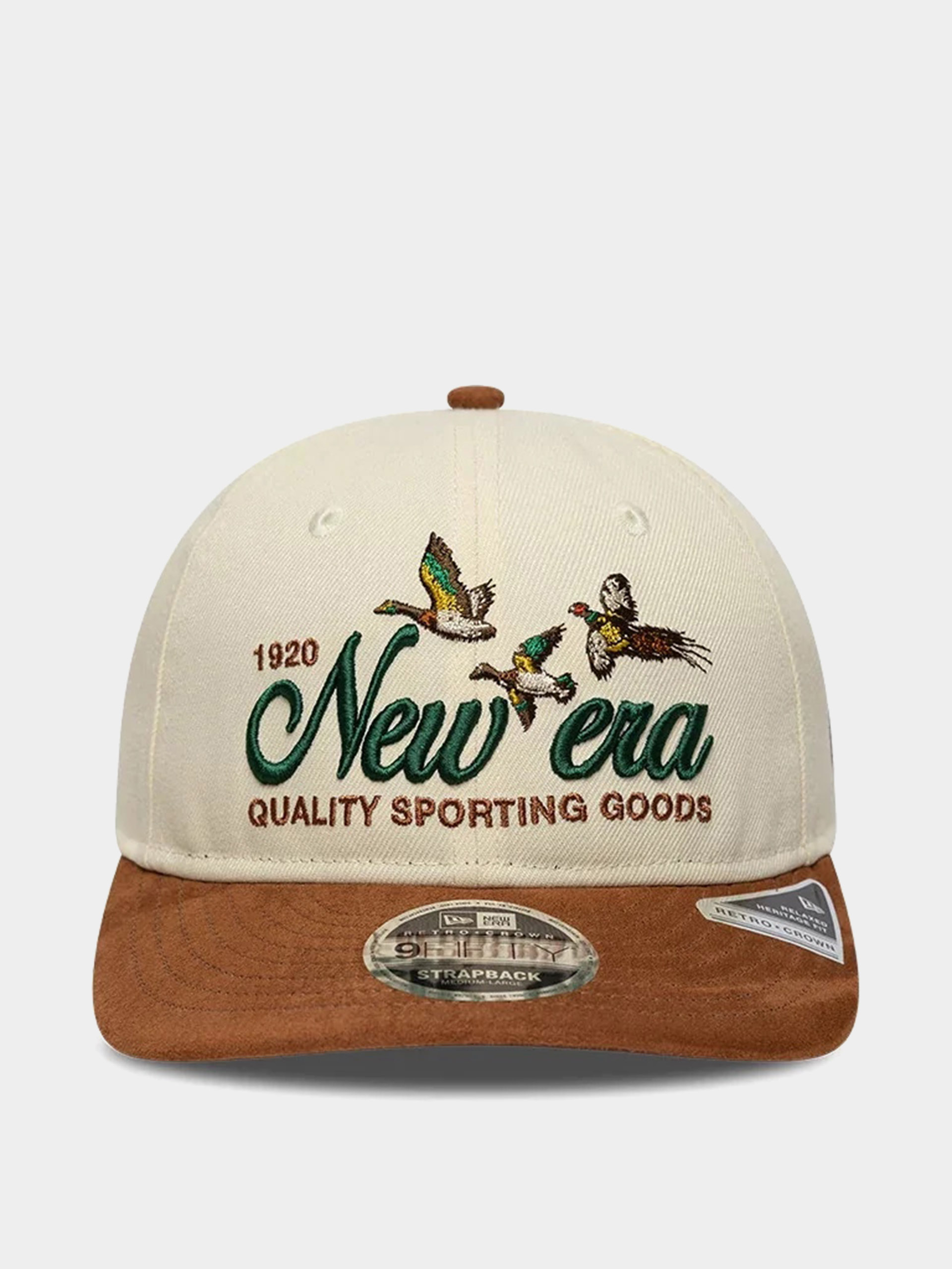 Šiltovka New Era Suede Pc 9Fifty Rc (light cream/brown)