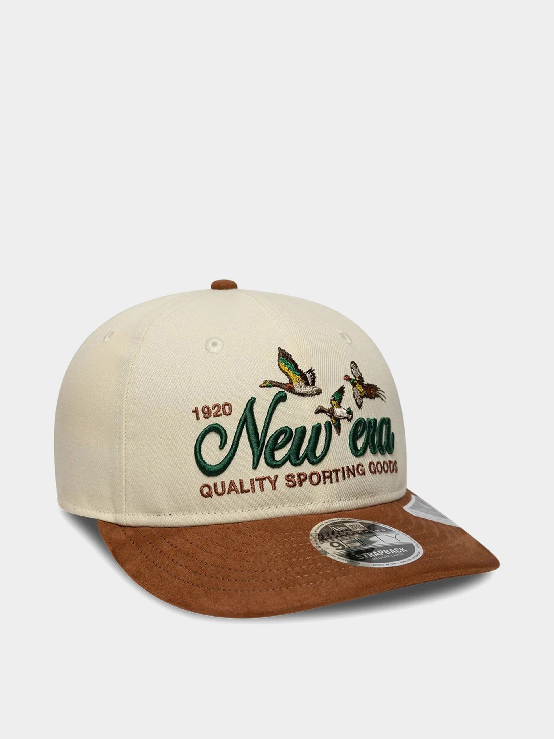 Šiltovka New Era Suede Pc 9Fifty Rc (light cream/brown)