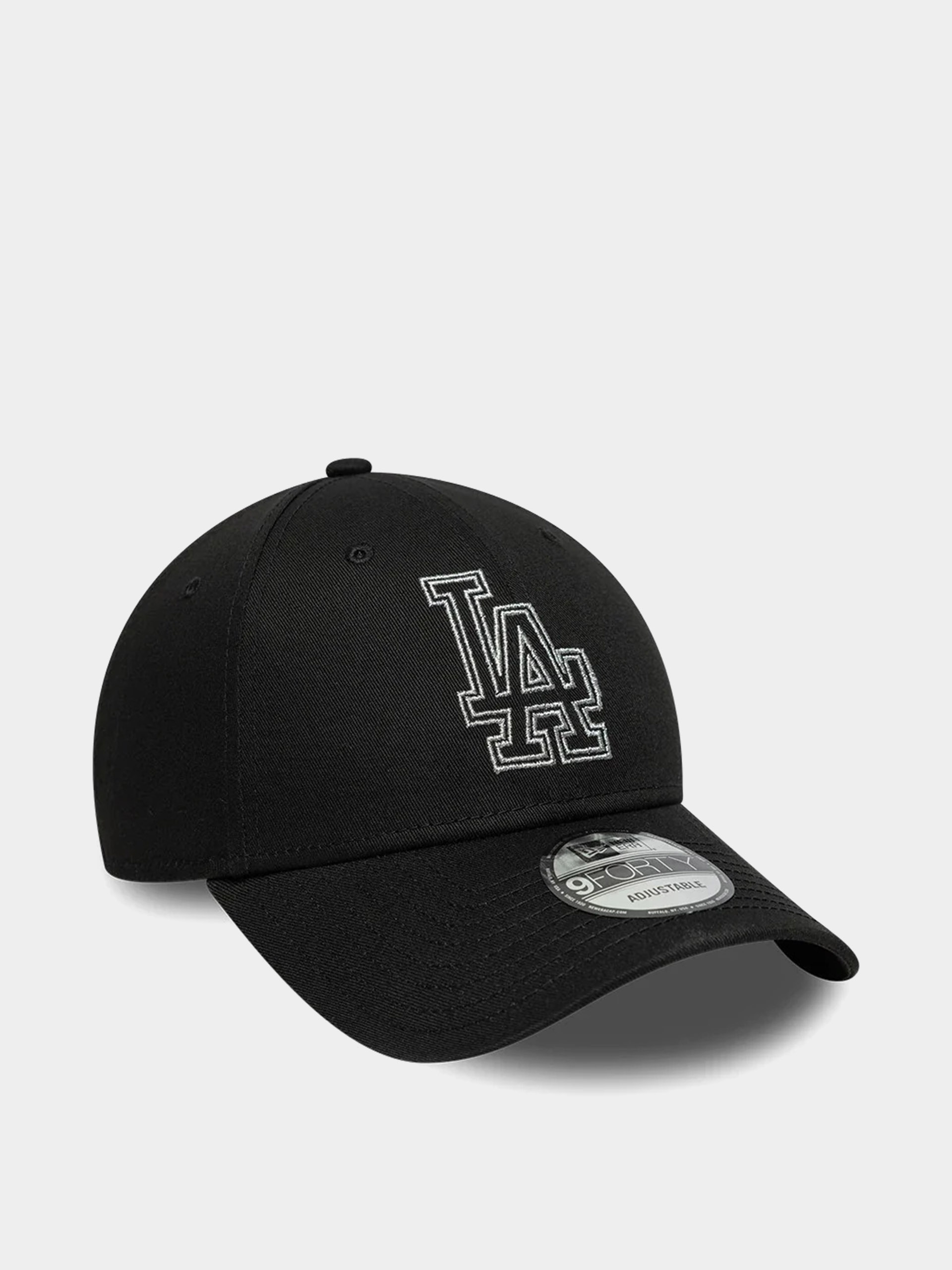 Šiltovka New Era Metallic Outline 9Forty Los Angeles Dodgers (black)