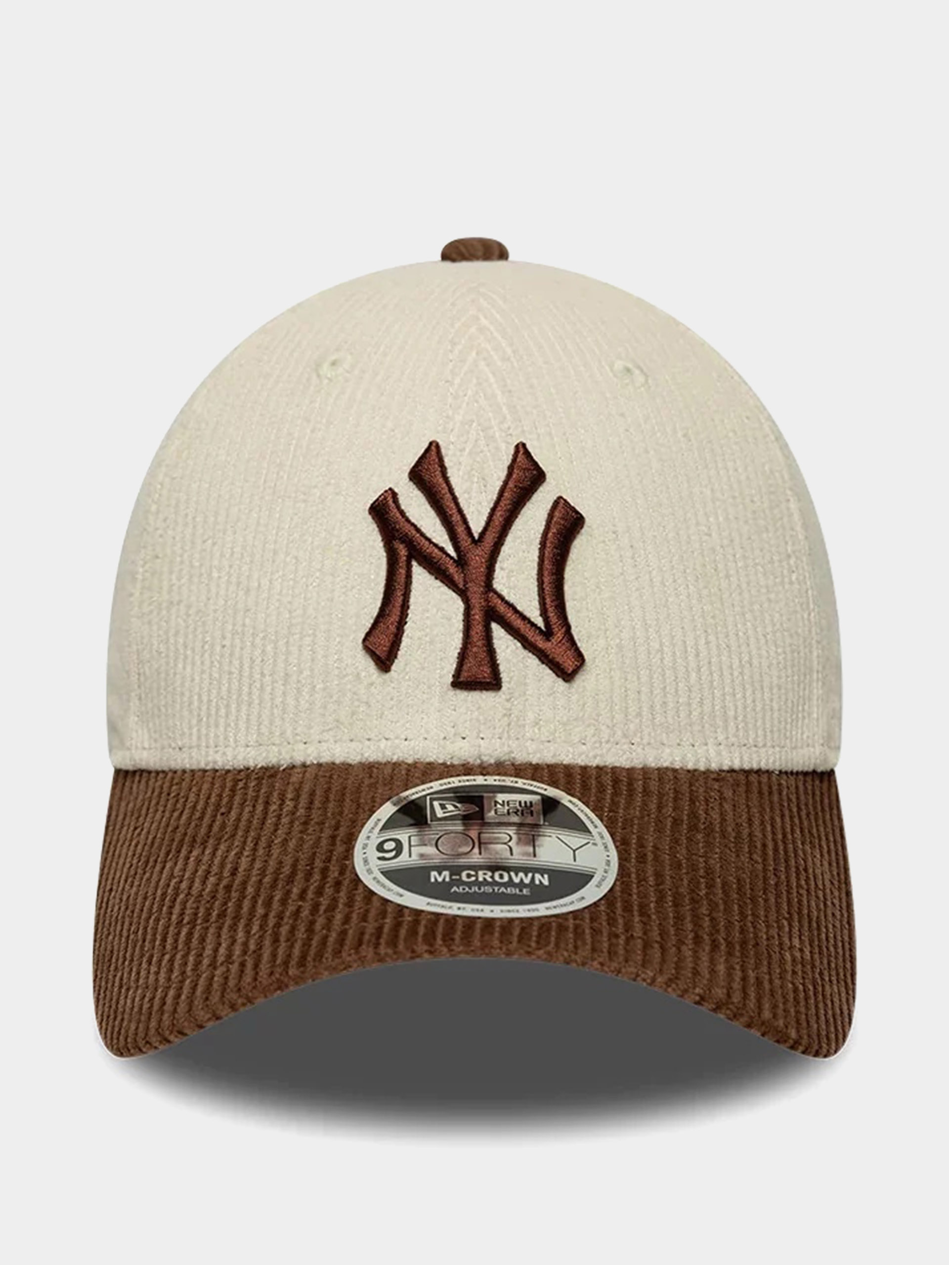Šiltovka New Era Cord 9Forty Mc New York Yankees (light cream/brown)