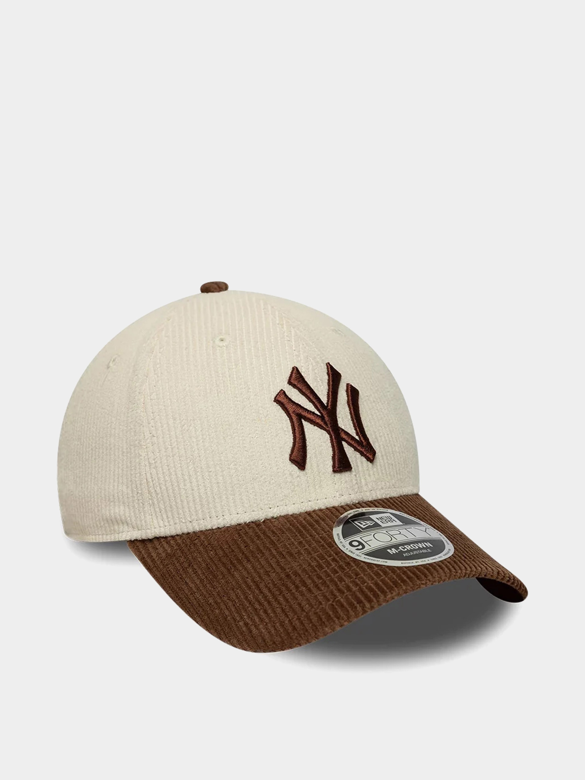 Šiltovka New Era Cord 9Forty Mc New York Yankees (light cream/brown)