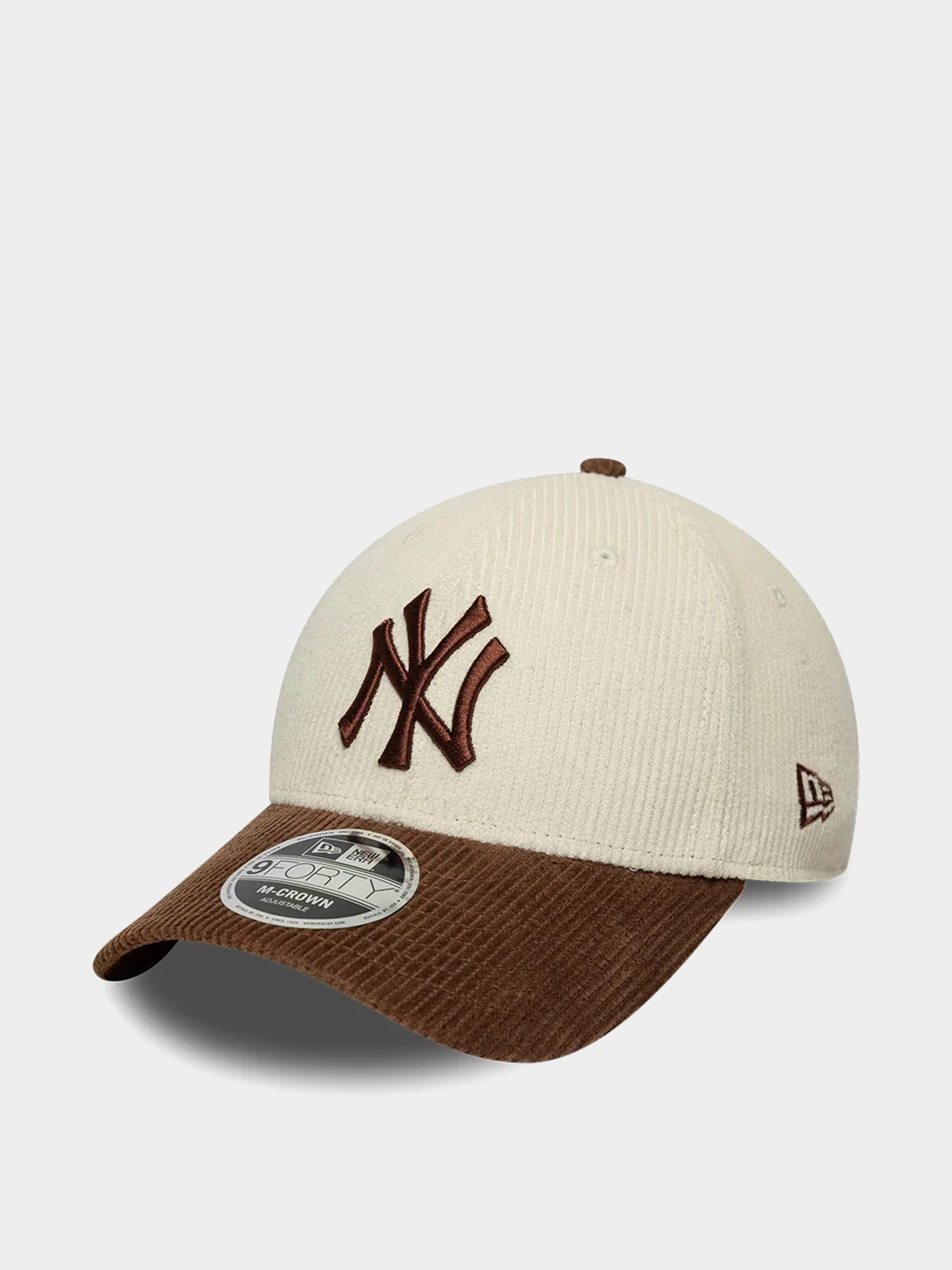 Šiltovka New Era Cord 9Forty Mc New York Yankees (light cream/brown)