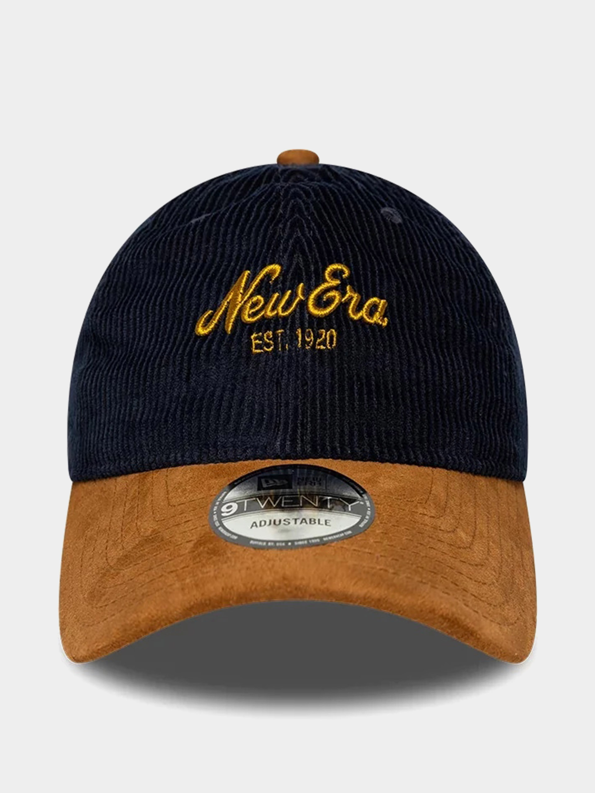 Šiltovka New Era Cord Mix 9Twenty (navy/brown)