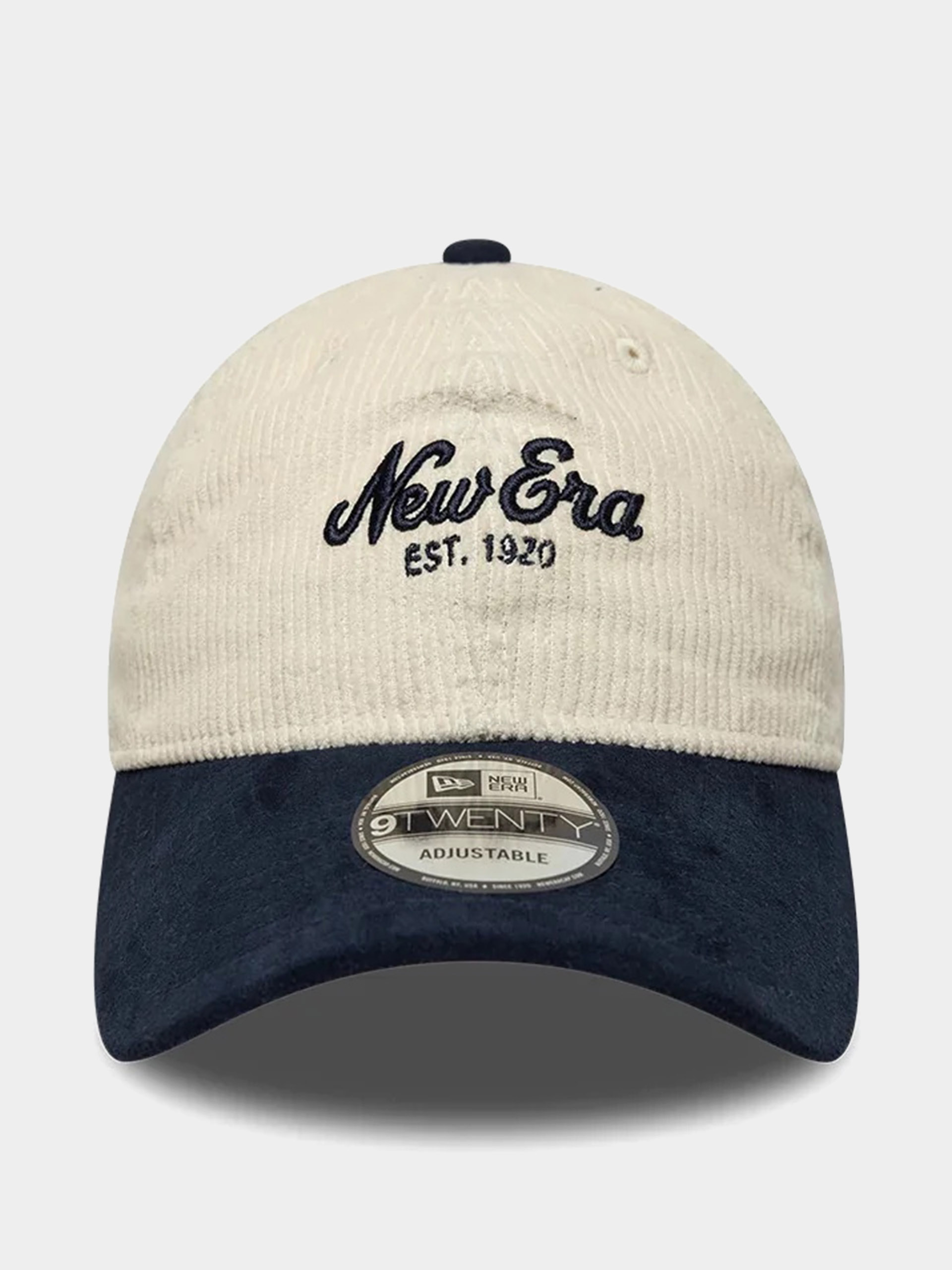 Šiltovka New Era Cord Mix 9Twenty (cream/navy)