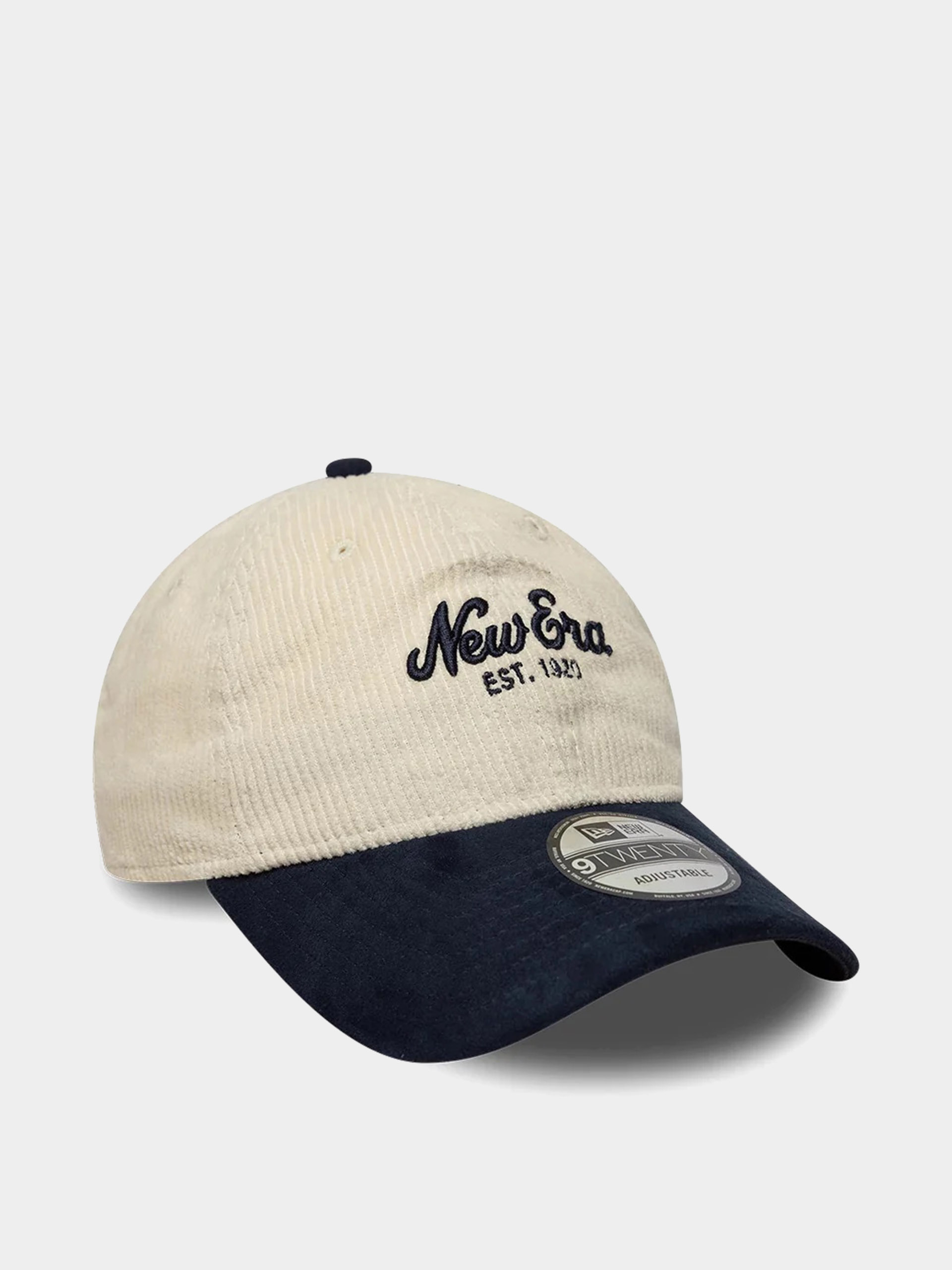 Šiltovka New Era Cord Mix 9Twenty (cream/navy)