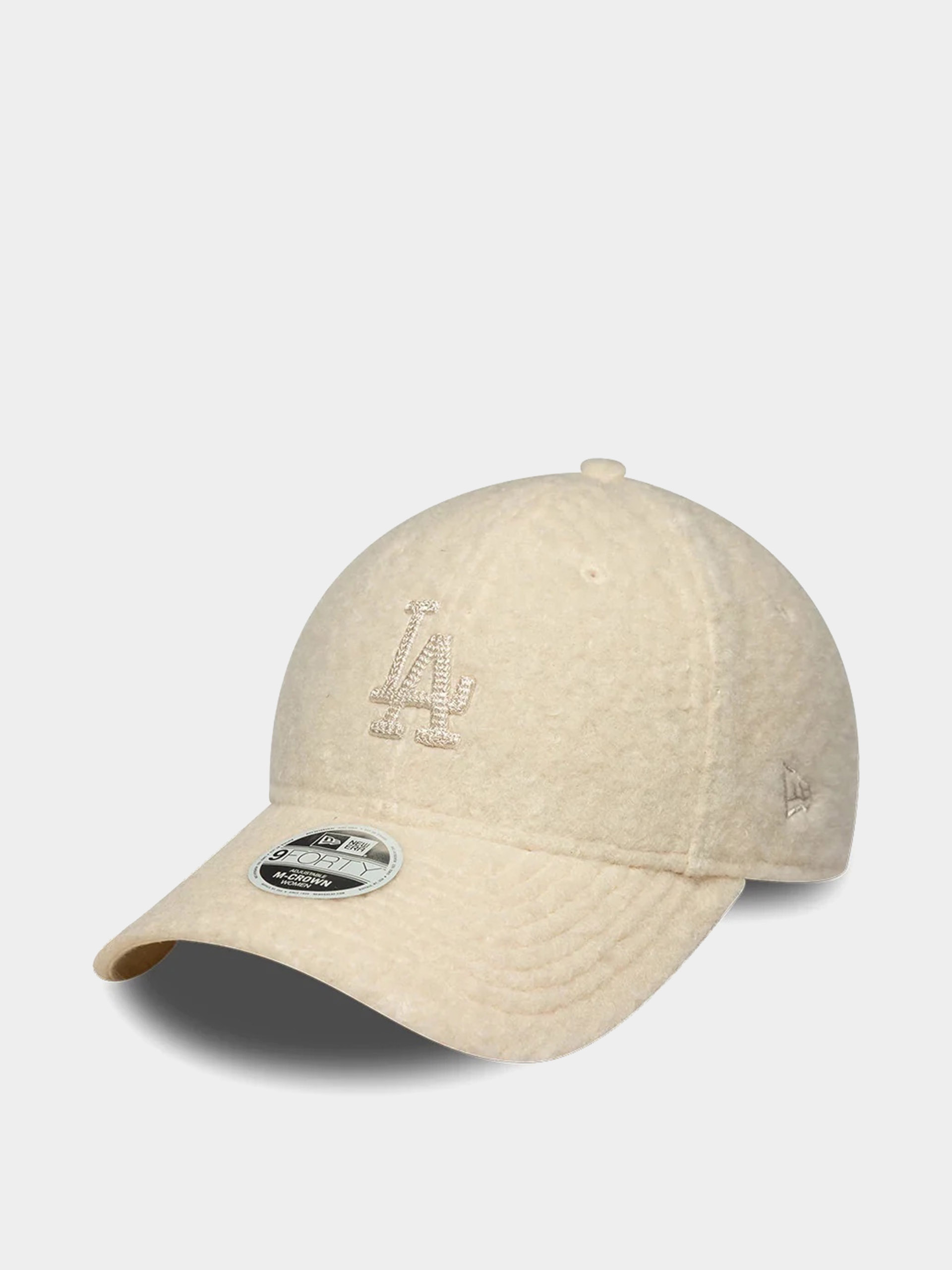 Šiltovka New Era Winter Borg 9Forty Mc Los Angeles Dodgers Wmn (light cream)