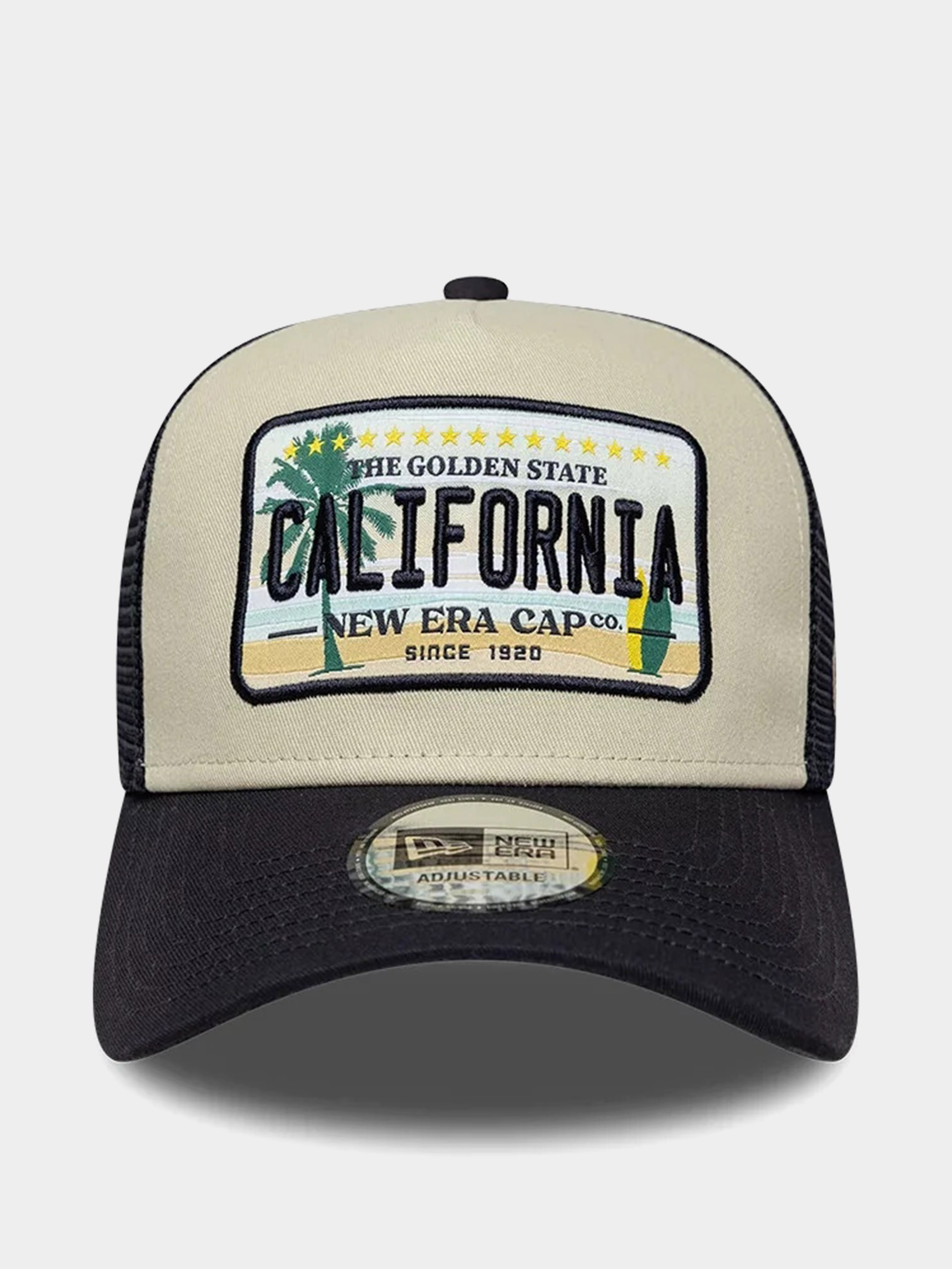 Šiltovka New Era Licence Plate Trucker (navy/stone)