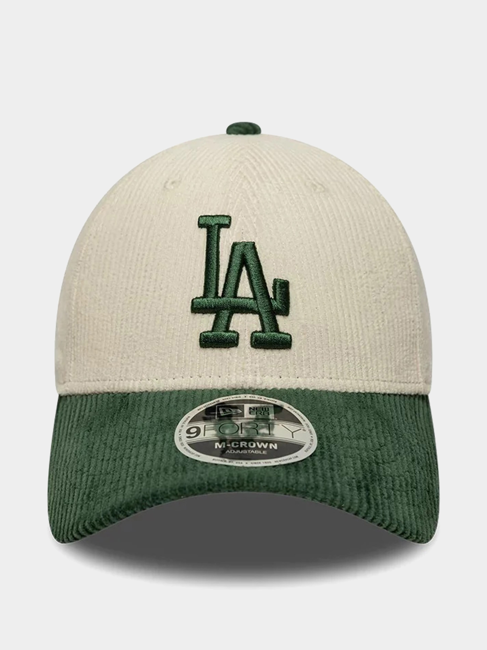 Šiltovka New Era Cord 9Forty Mc Los Angeles Dodgers (light cream/green)