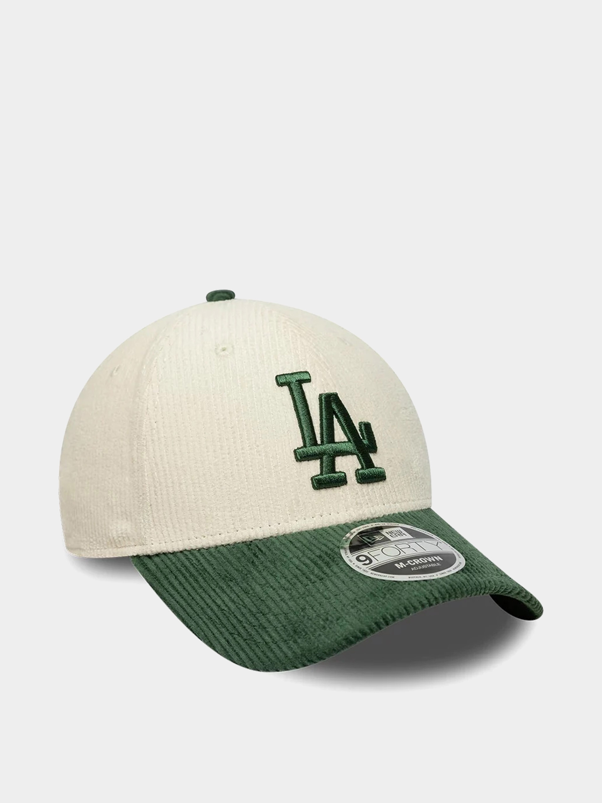 Šiltovka New Era Cord 9Forty Mc Los Angeles Dodgers (light cream/green)