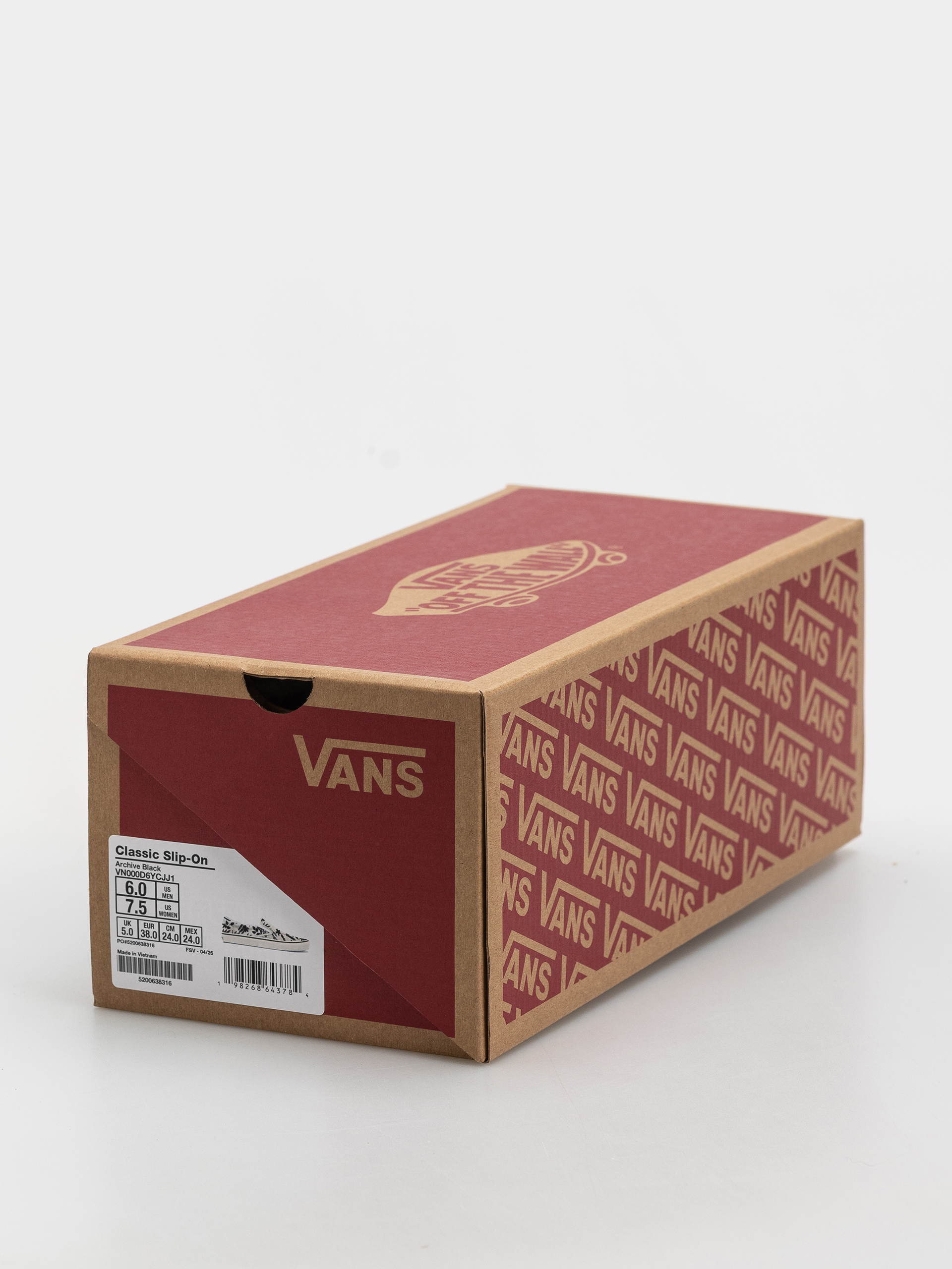 Topánky Vans Classic Slip On (black)