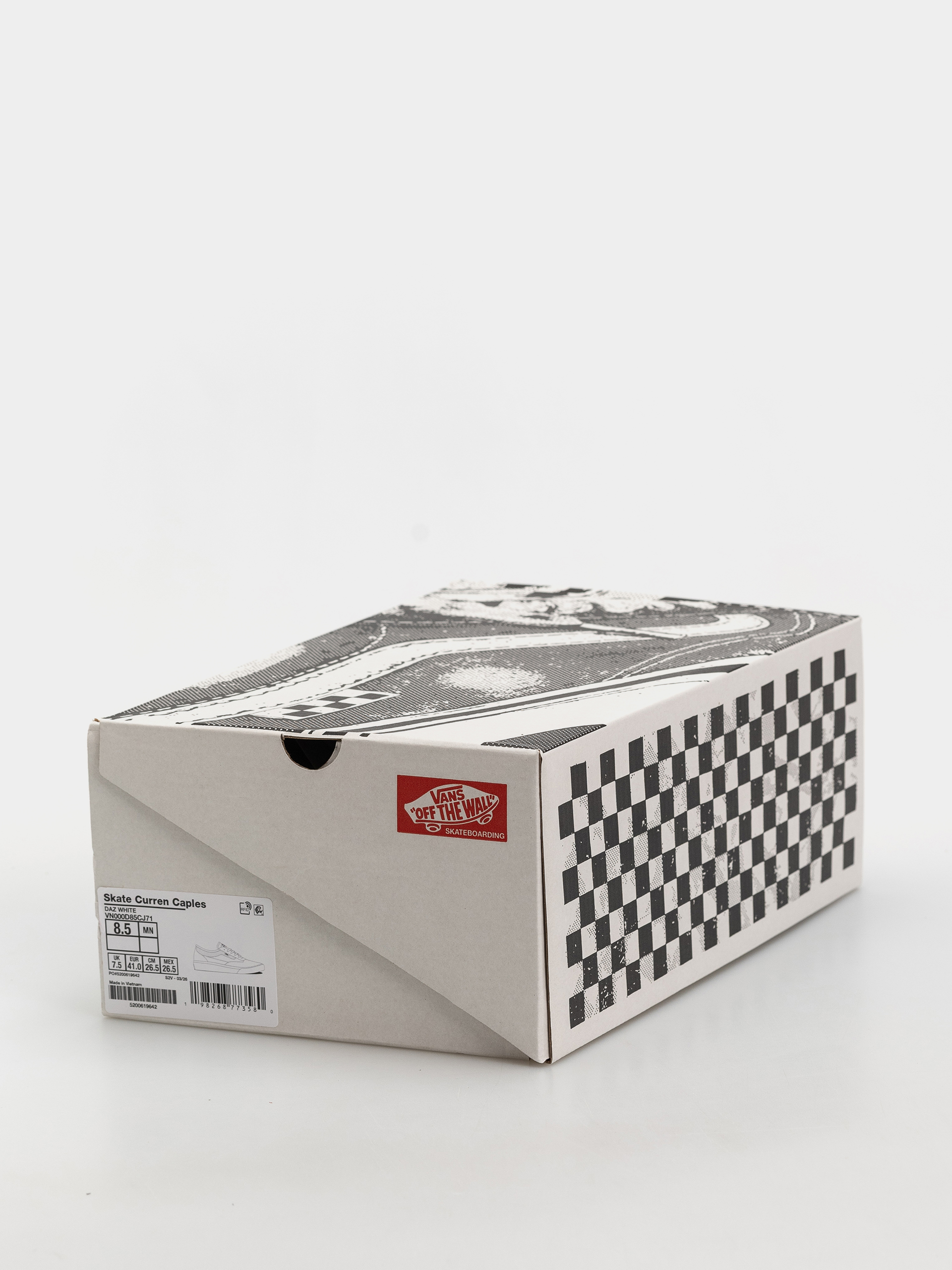 Topánky Vans Skate Curren Caples (white)
