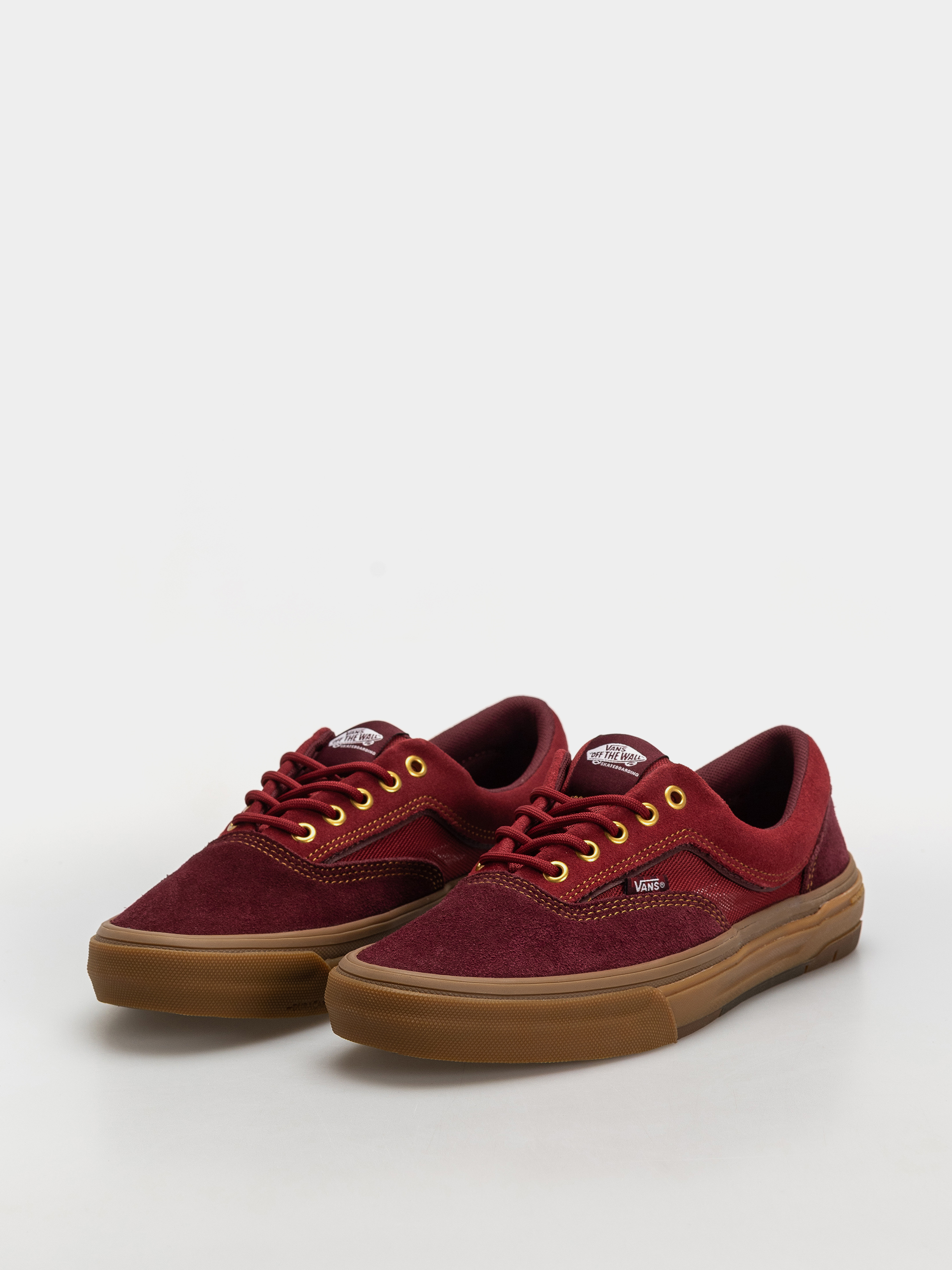 Topánky Vans Skate Era Wafflecup (dark red/gum)