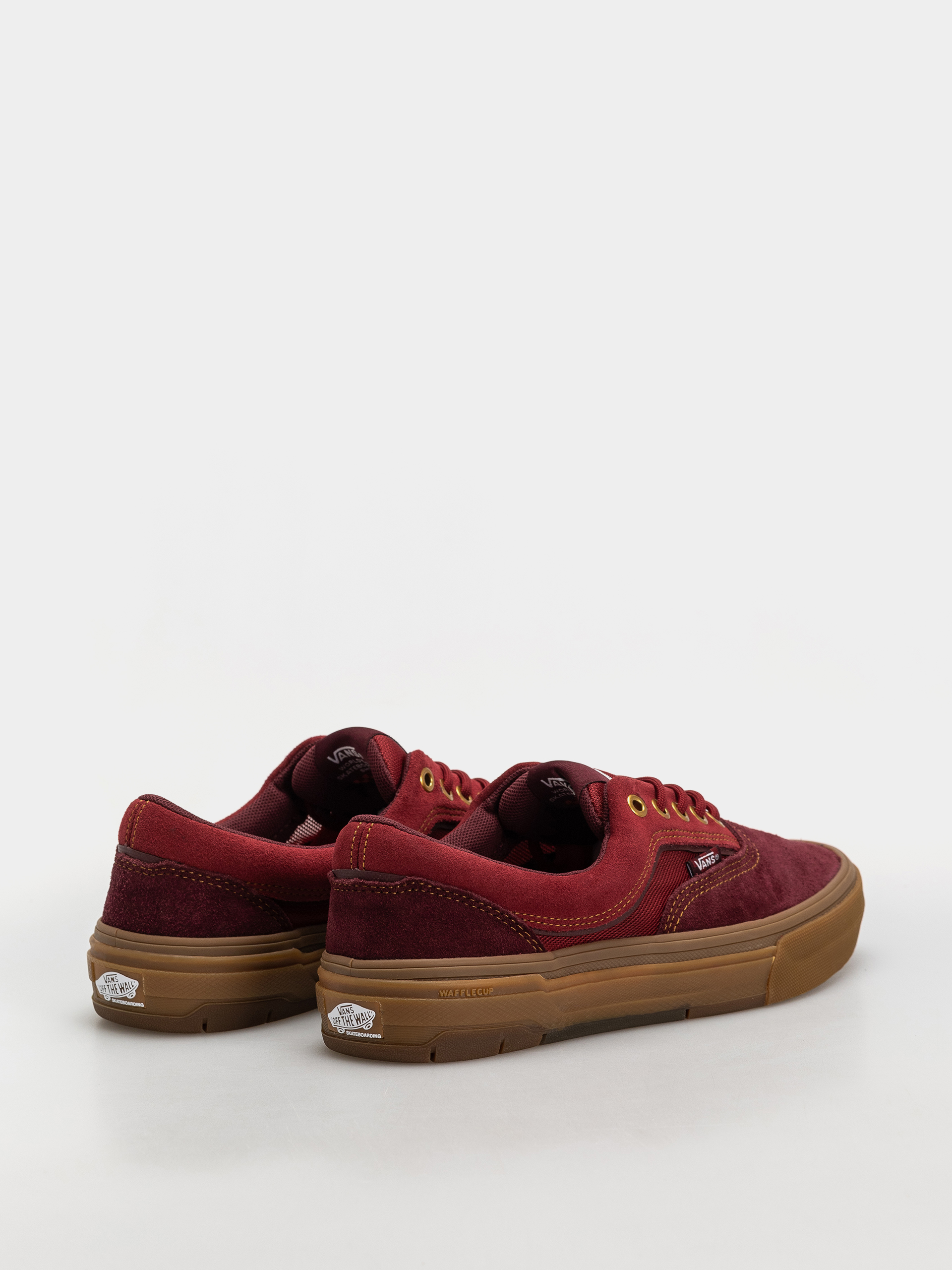 Topánky Vans Skate Era Wafflecup (dark red/gum)