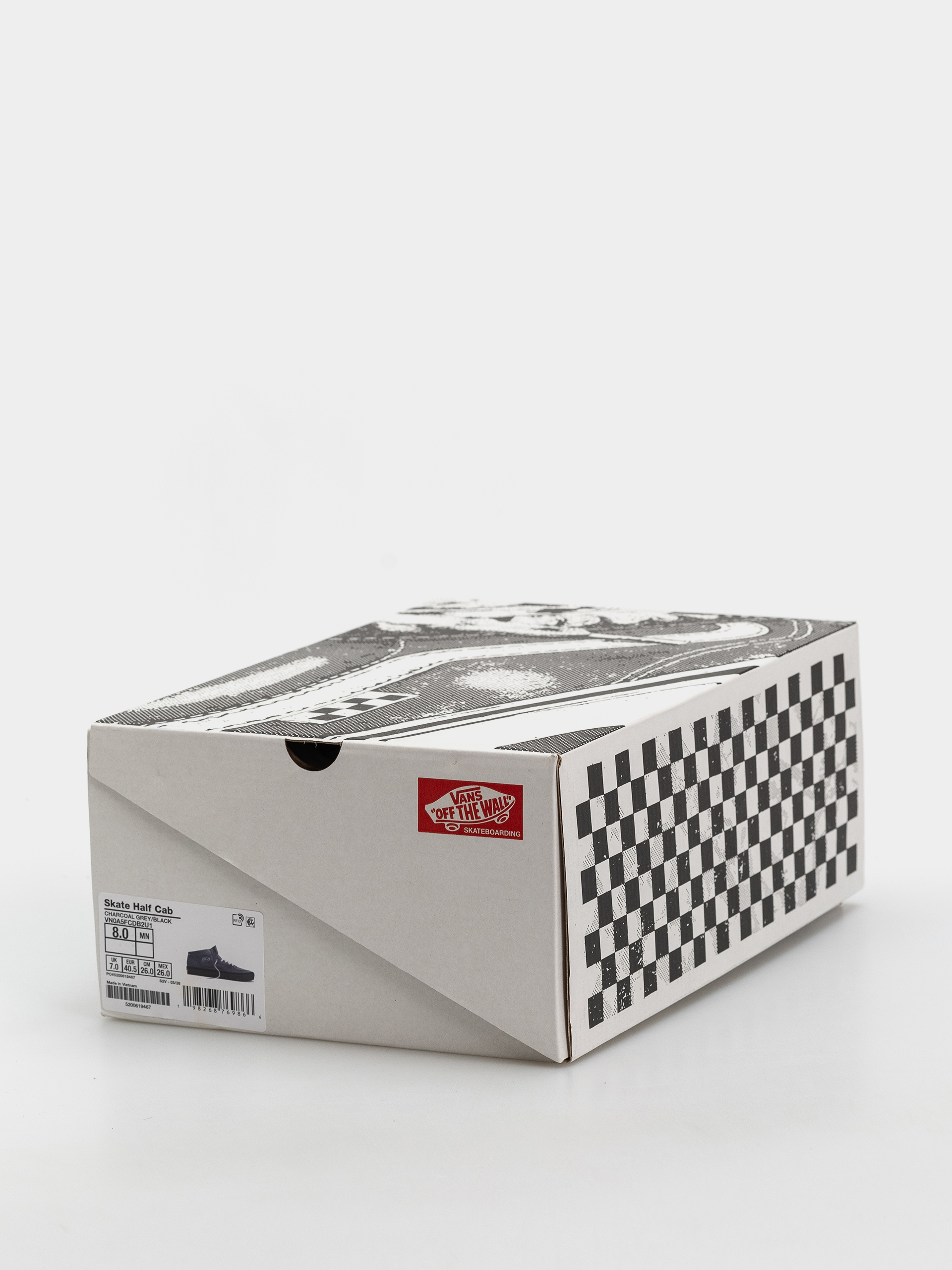 Topánky Vans Skate Half Cab (charcoal grey/b)