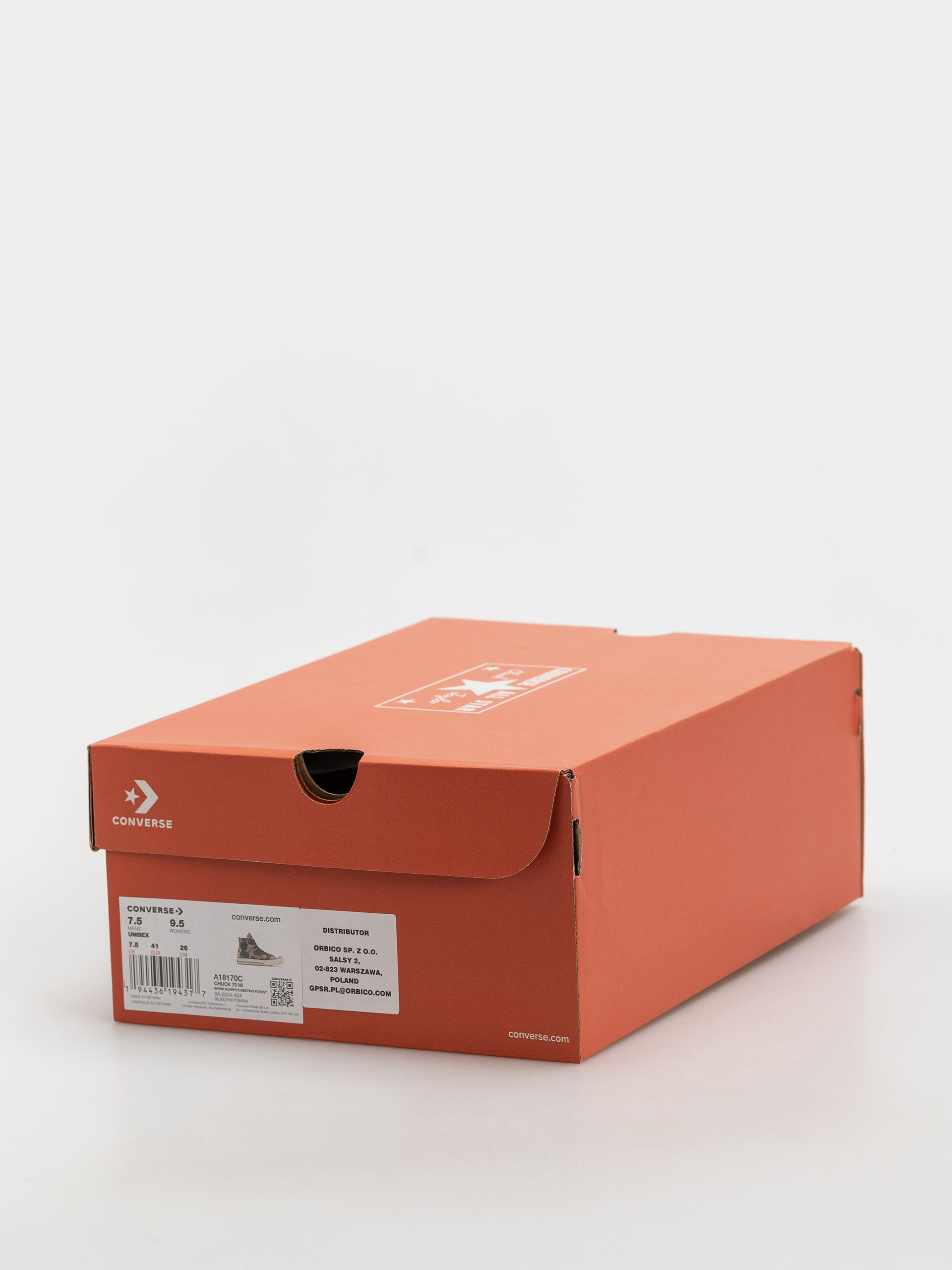 Tenisky Converse Chuck 70 Hi (warm quarry/creeping forest)