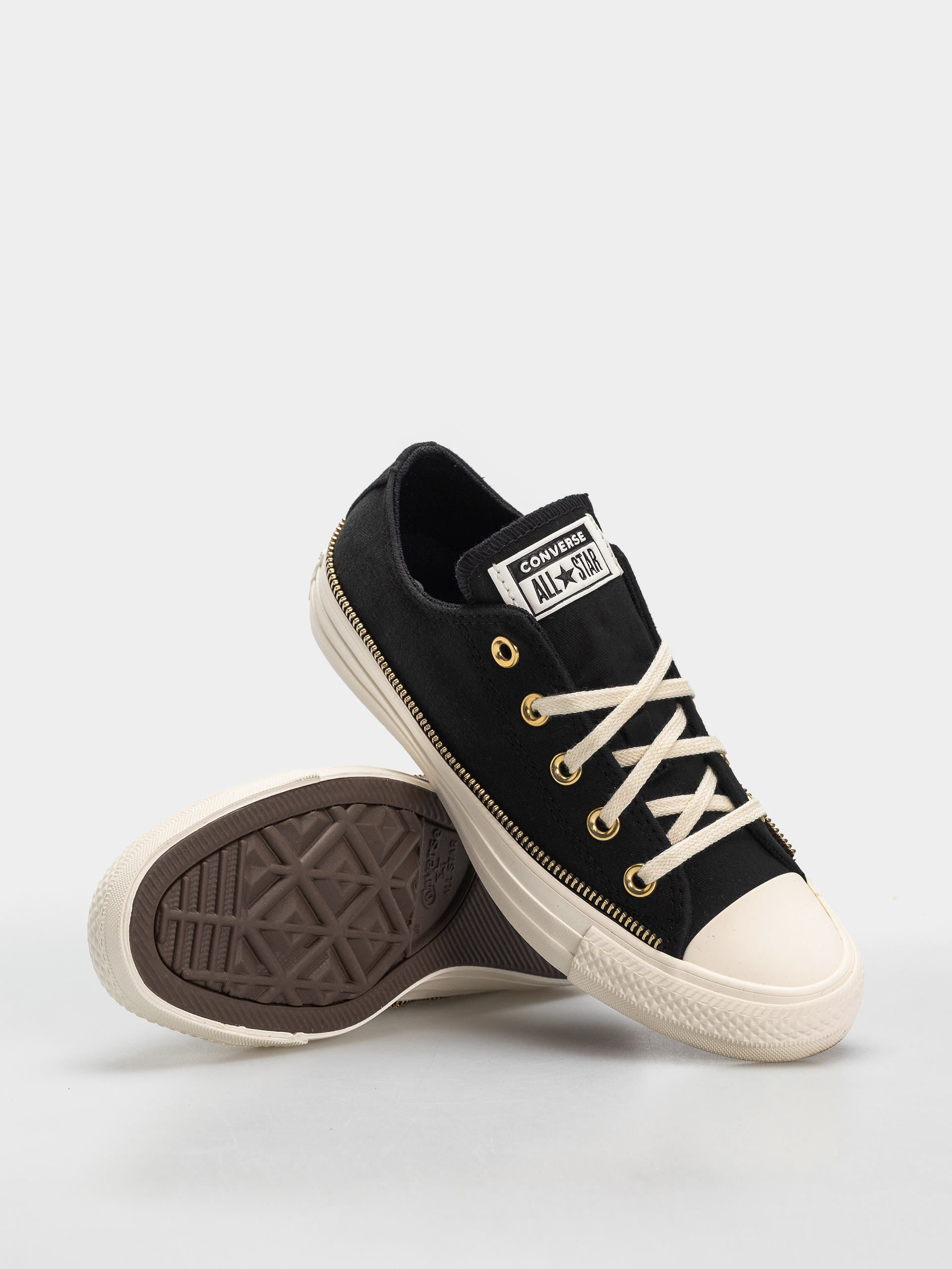 Tenisky Converse Chuck Taylor All Star Ox Wmn (black/egret/gold)