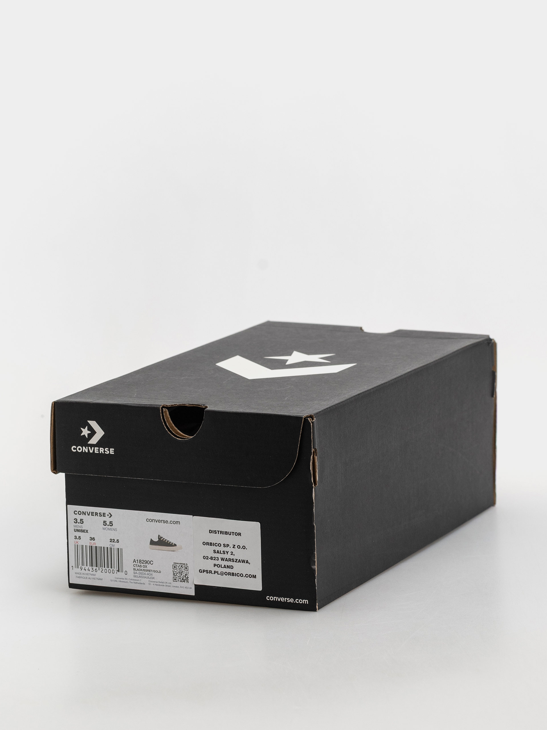 Tenisky Converse Chuck Taylor All Star Ox Wmn (black/egret/gold)