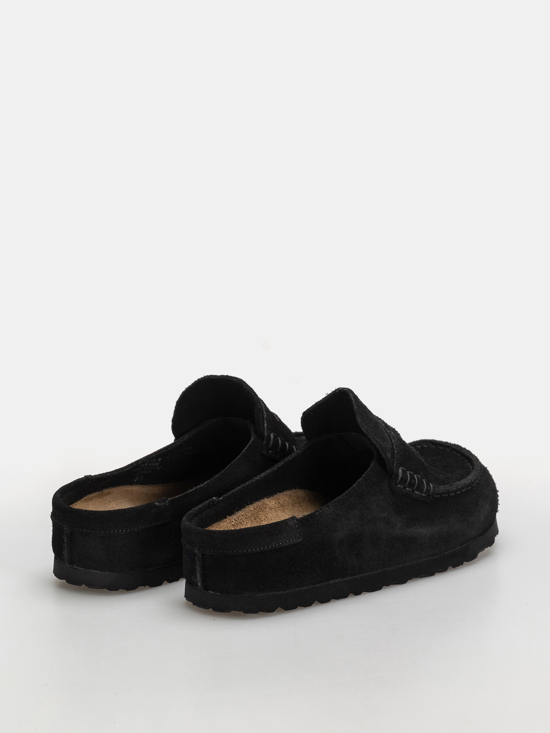 Šľapky Birkenstock Naples Wrapped Suede Leather Narrow (black)