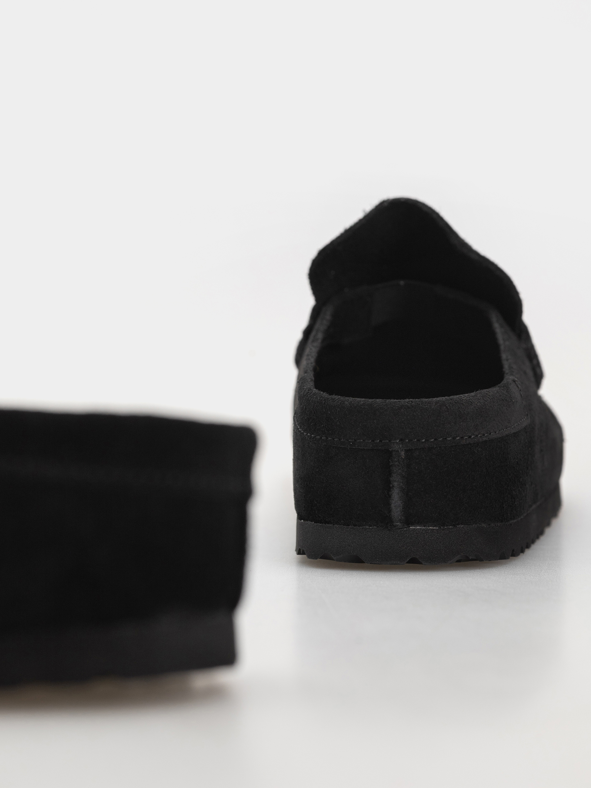 Šľapky Birkenstock Naples Wrapped Suede Leather Narrow (black)
