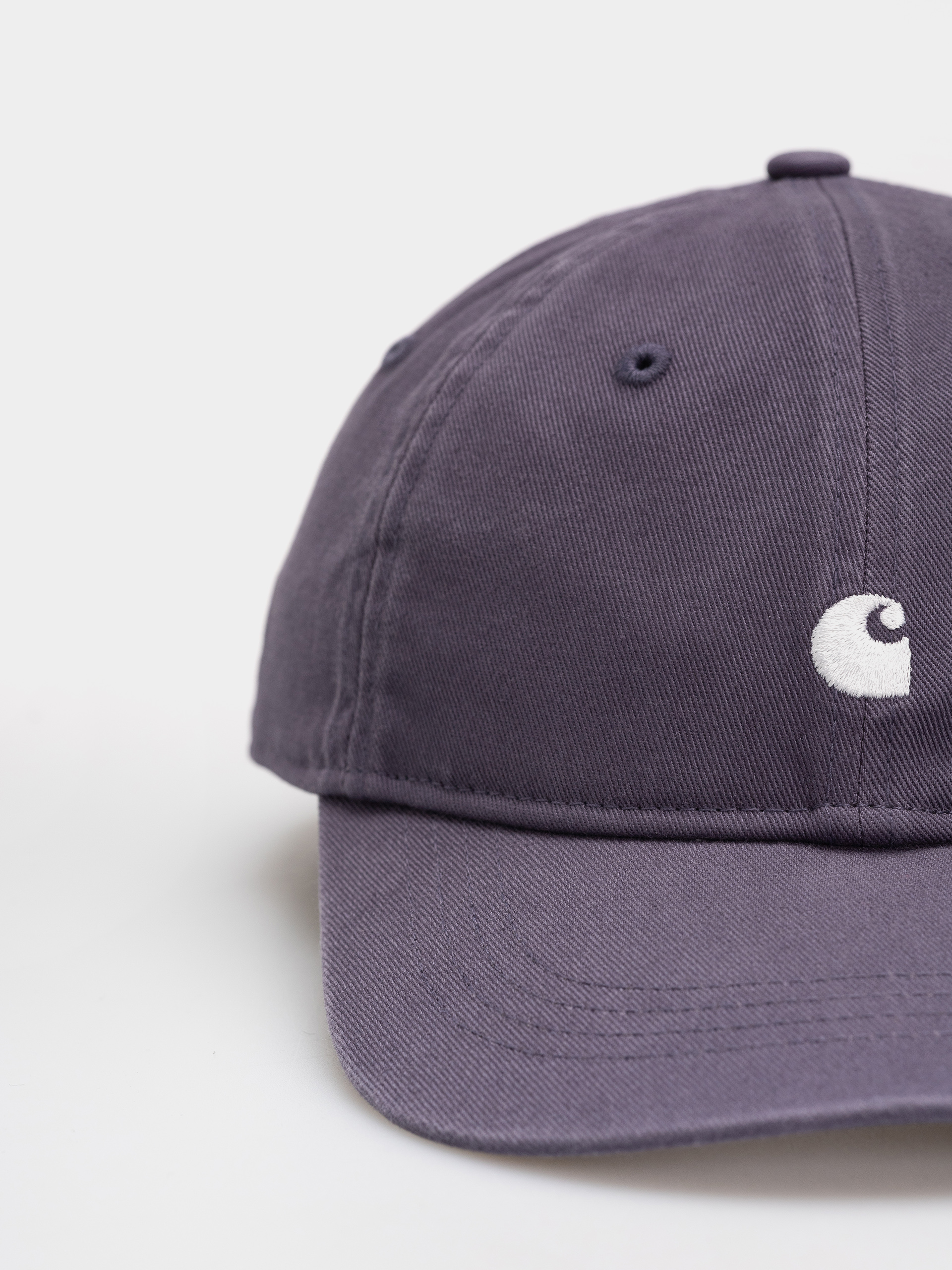 Šiltovka Carhartt WIP Madison Logo (shady purple/white)