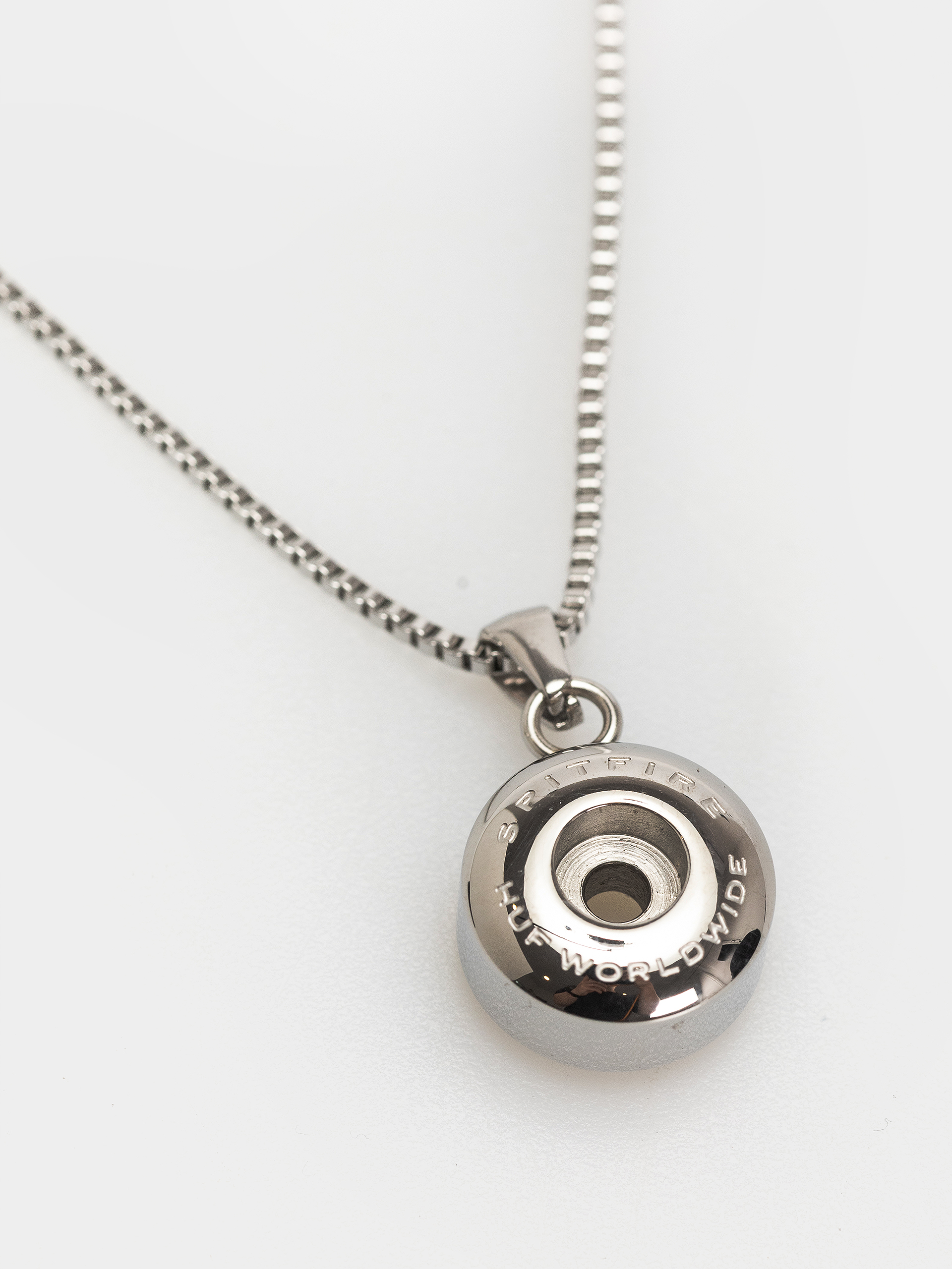 Náhrdelník HUF X Spitfire Classic Pendant (silver)