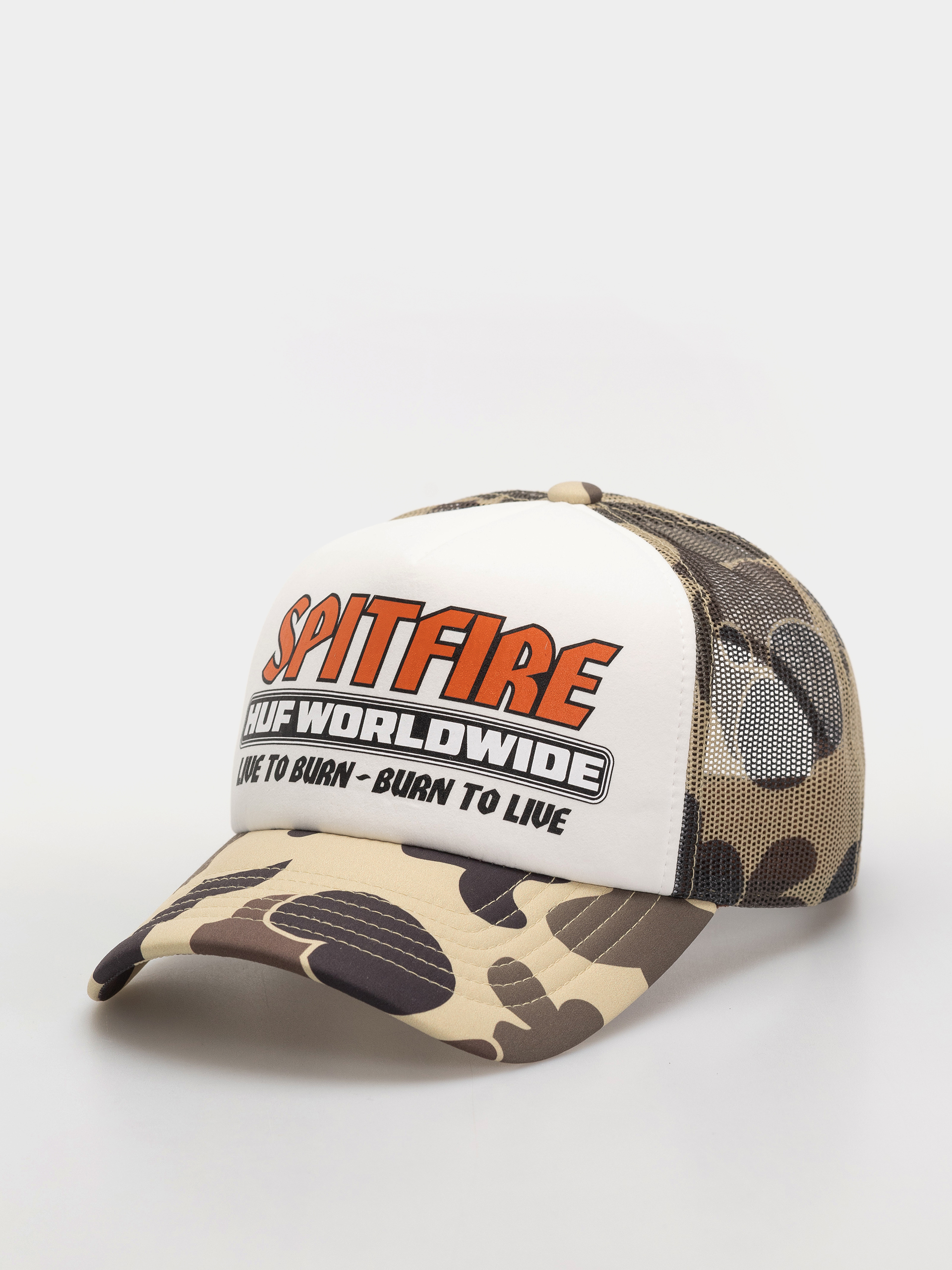 Šiltovka HUF X Spitfire Burn Forever (camo)