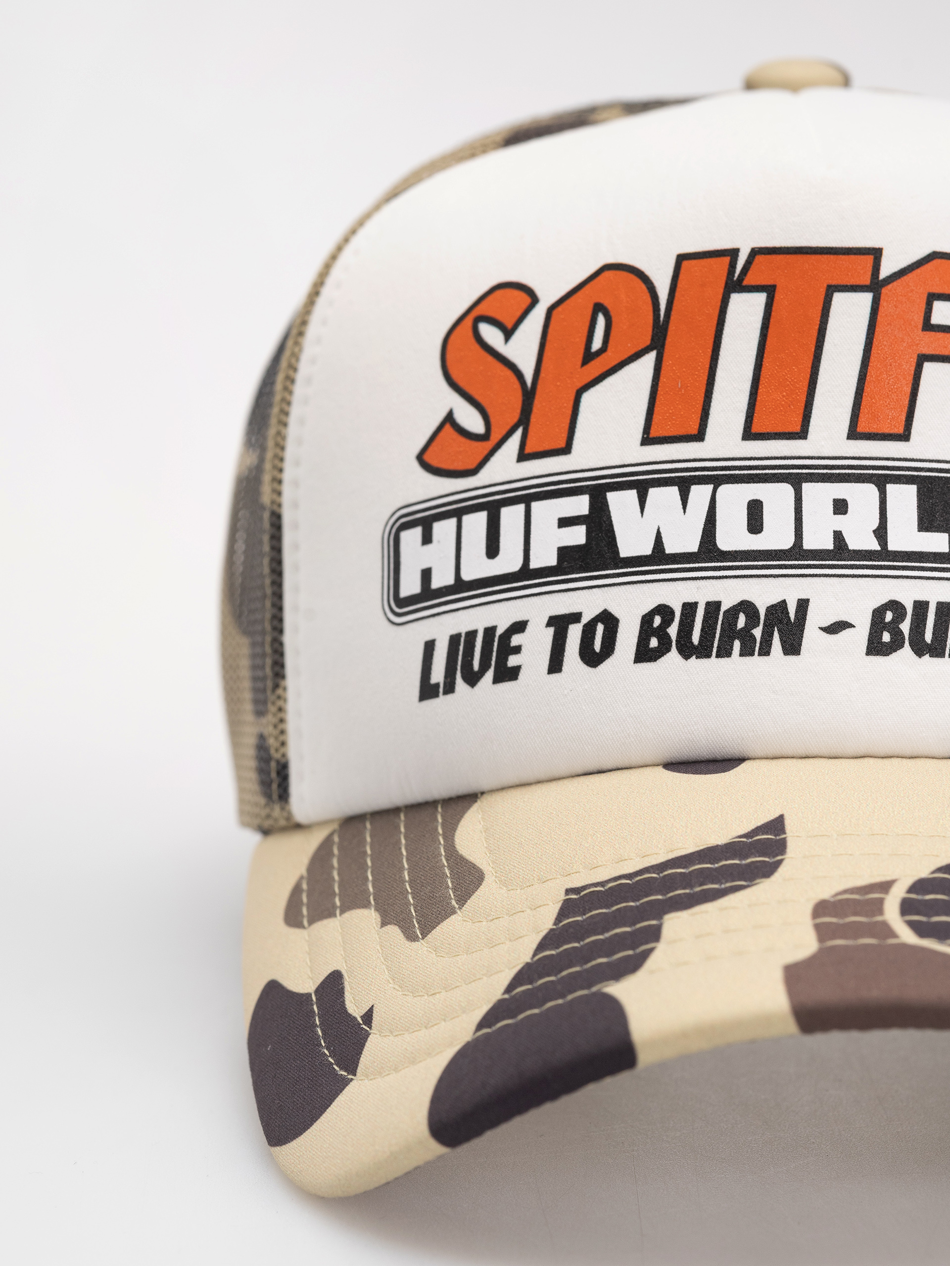 Šiltovka HUF X Spitfire Burn Forever (camo)
