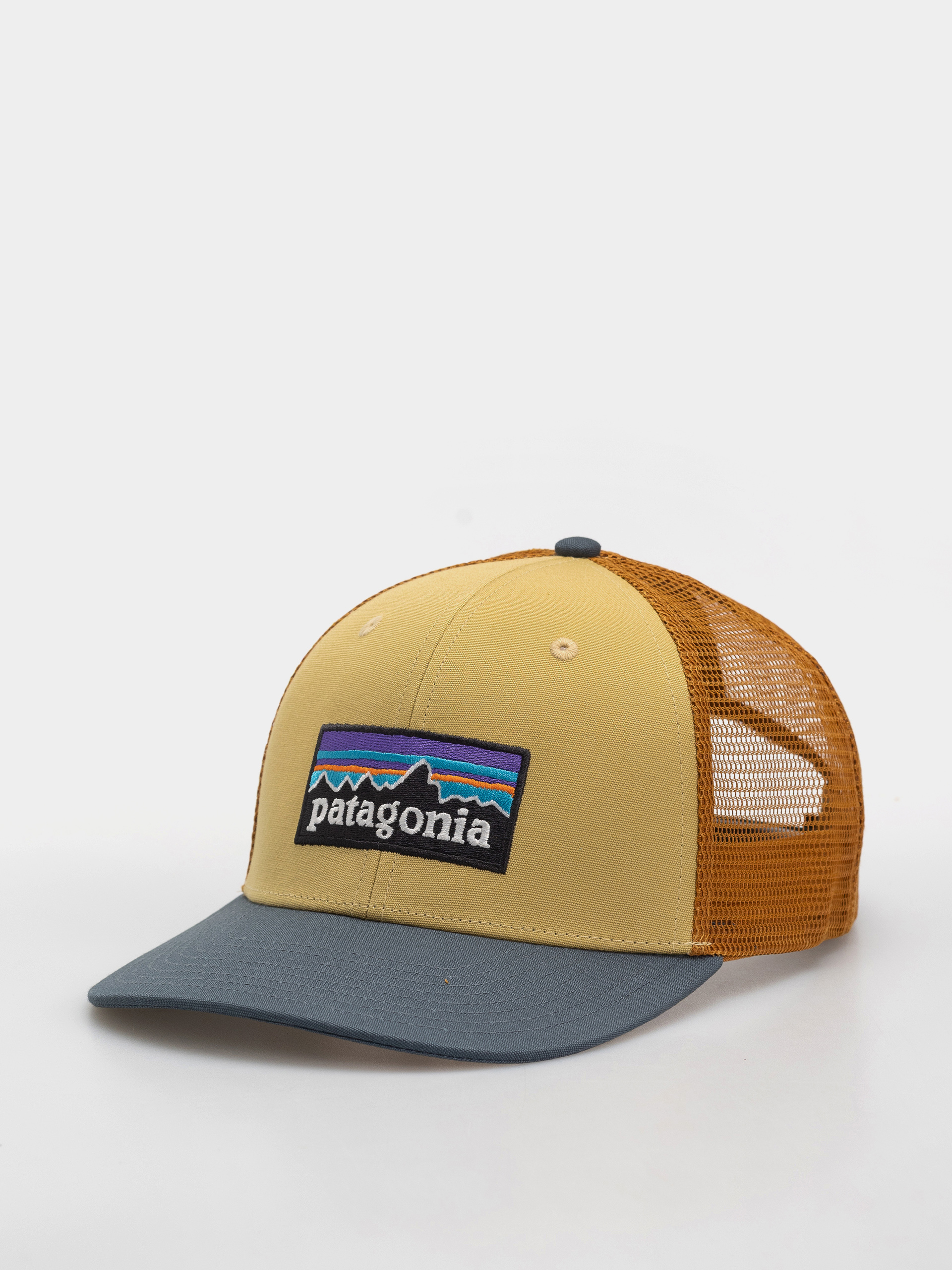 u0160iltovka Patagonia P 6 Logo Trucker (lynx tan)
