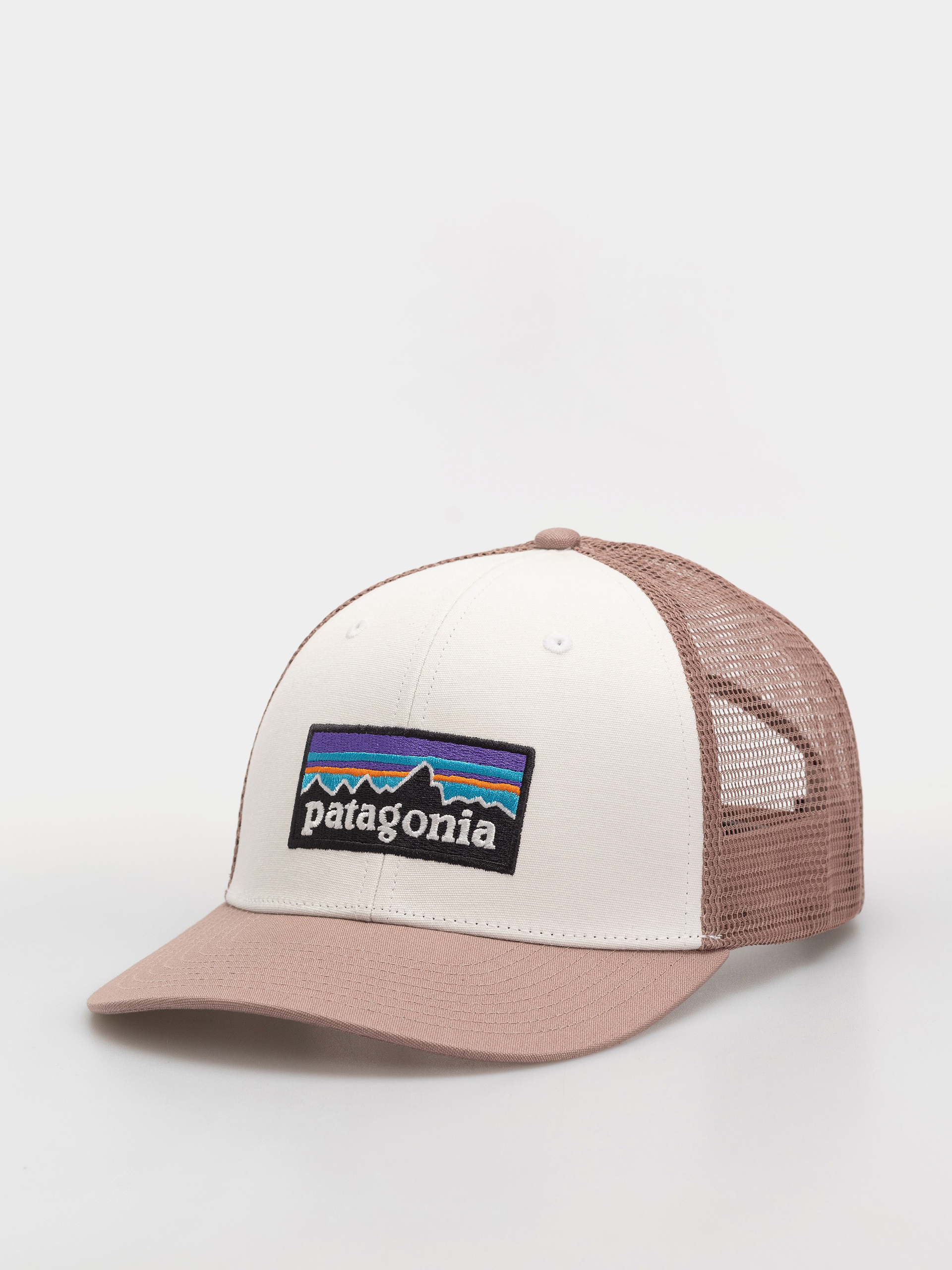 Šiltovka Patagonia P 6 Logo Trucker (birch white)