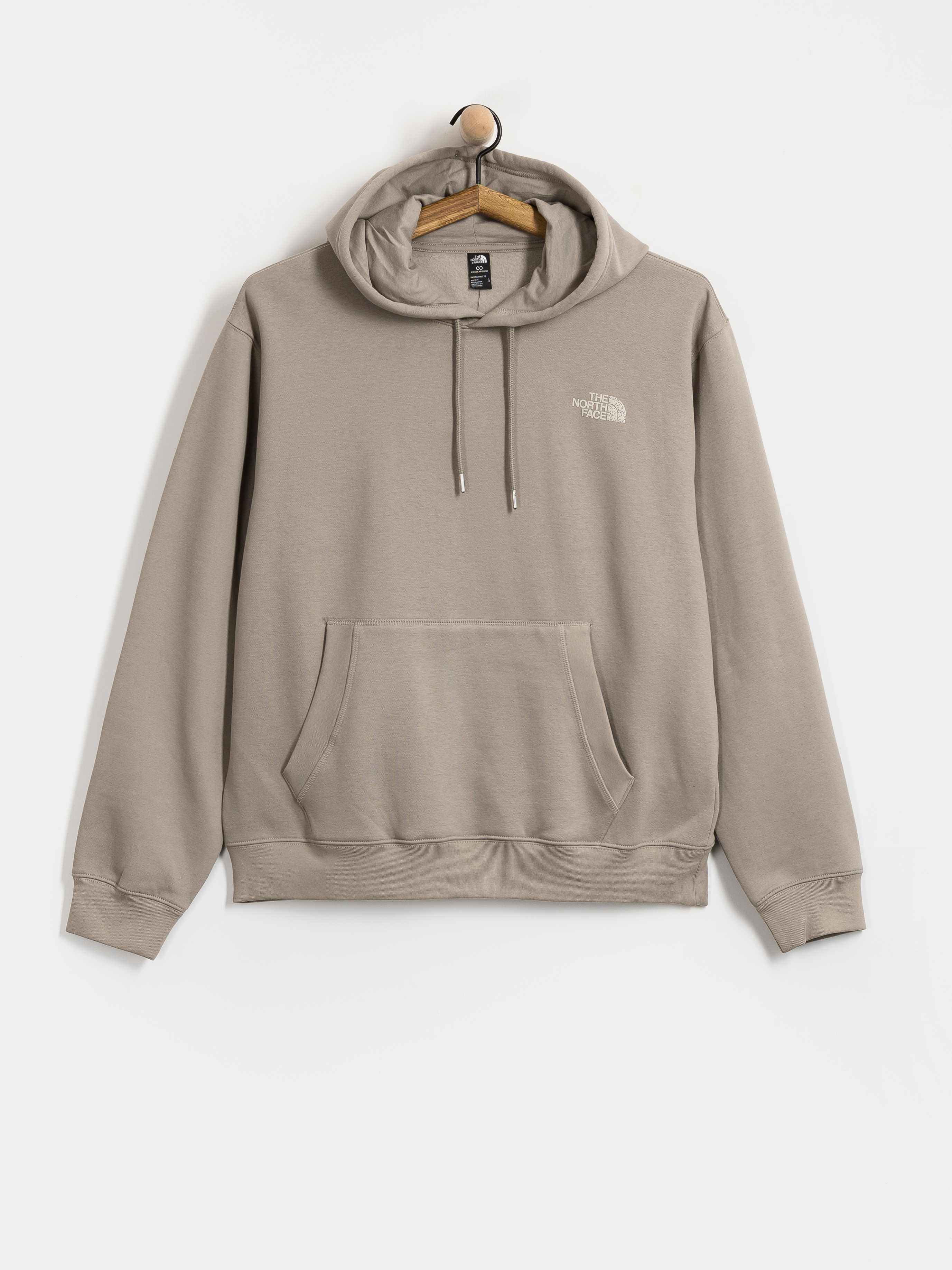 Mikina s kapucňou The North Face Nse Slopes Relaxed HD (stone slab)